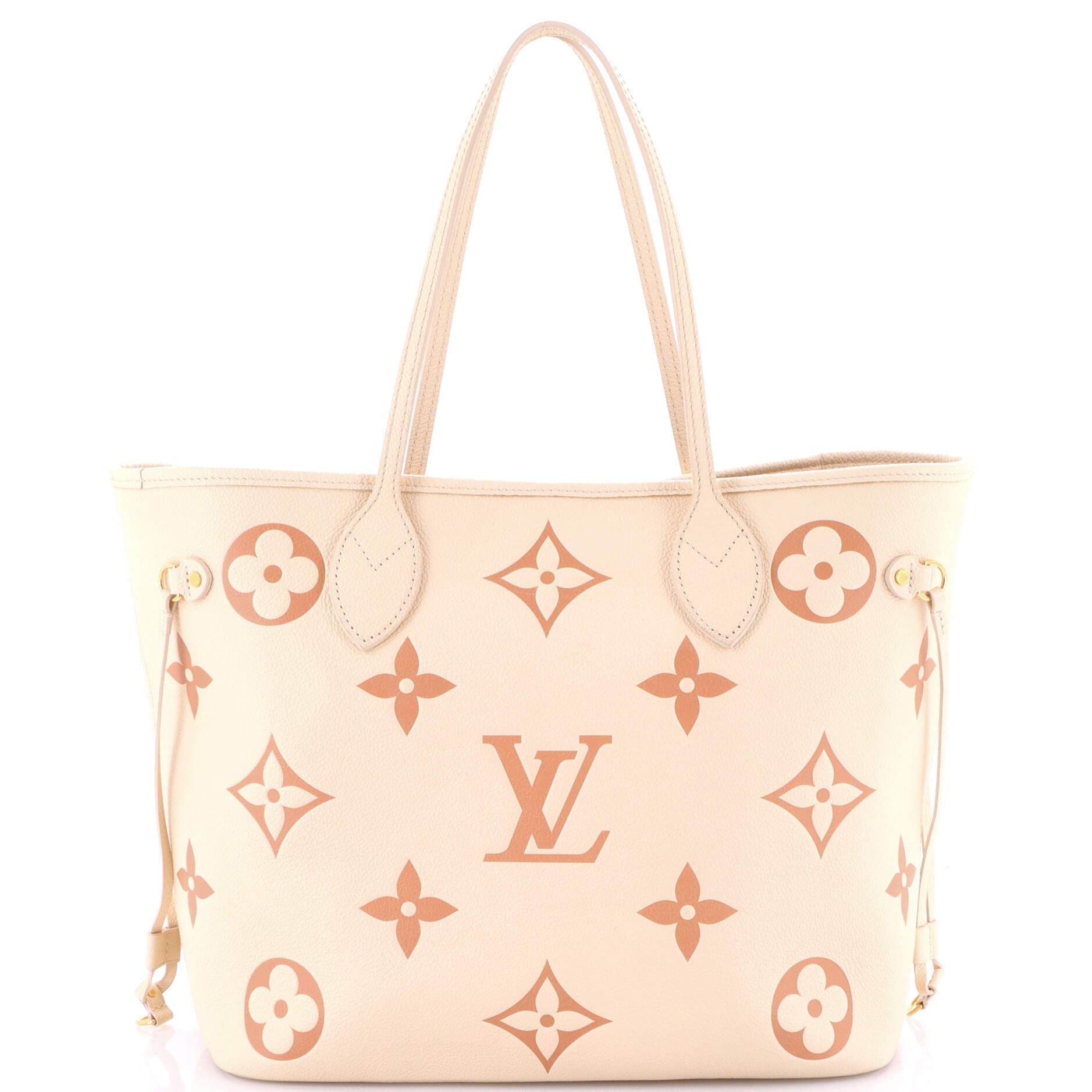 Neverfull NM Tote Bicolor Monogram Empreinte Giant MM
