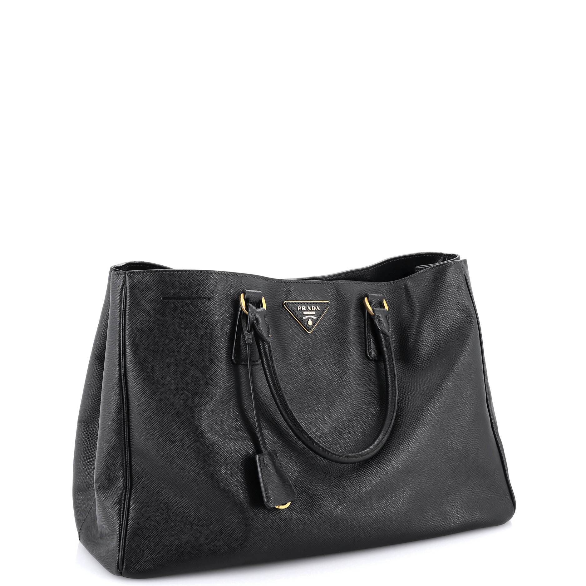 Lux Open Tote Saffiano Leather Medium