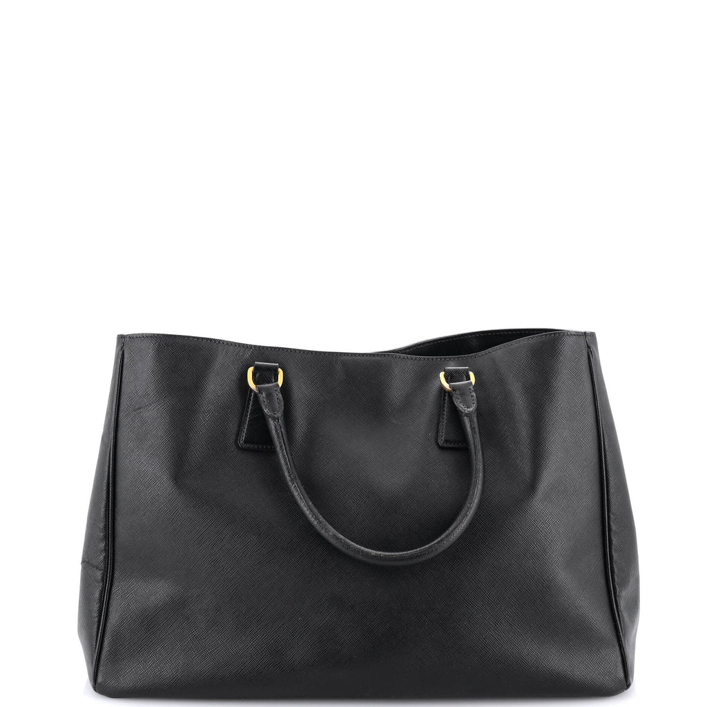 Lux Open Tote Saffiano Leather Medium