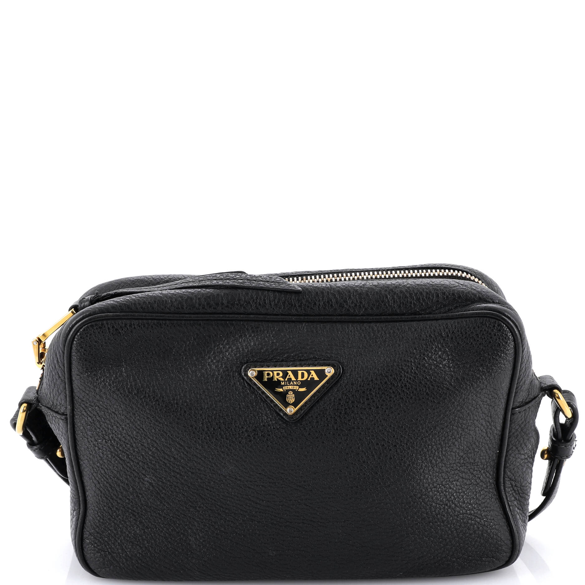 Double Zip Camera Bag Vitello Phenix Medium