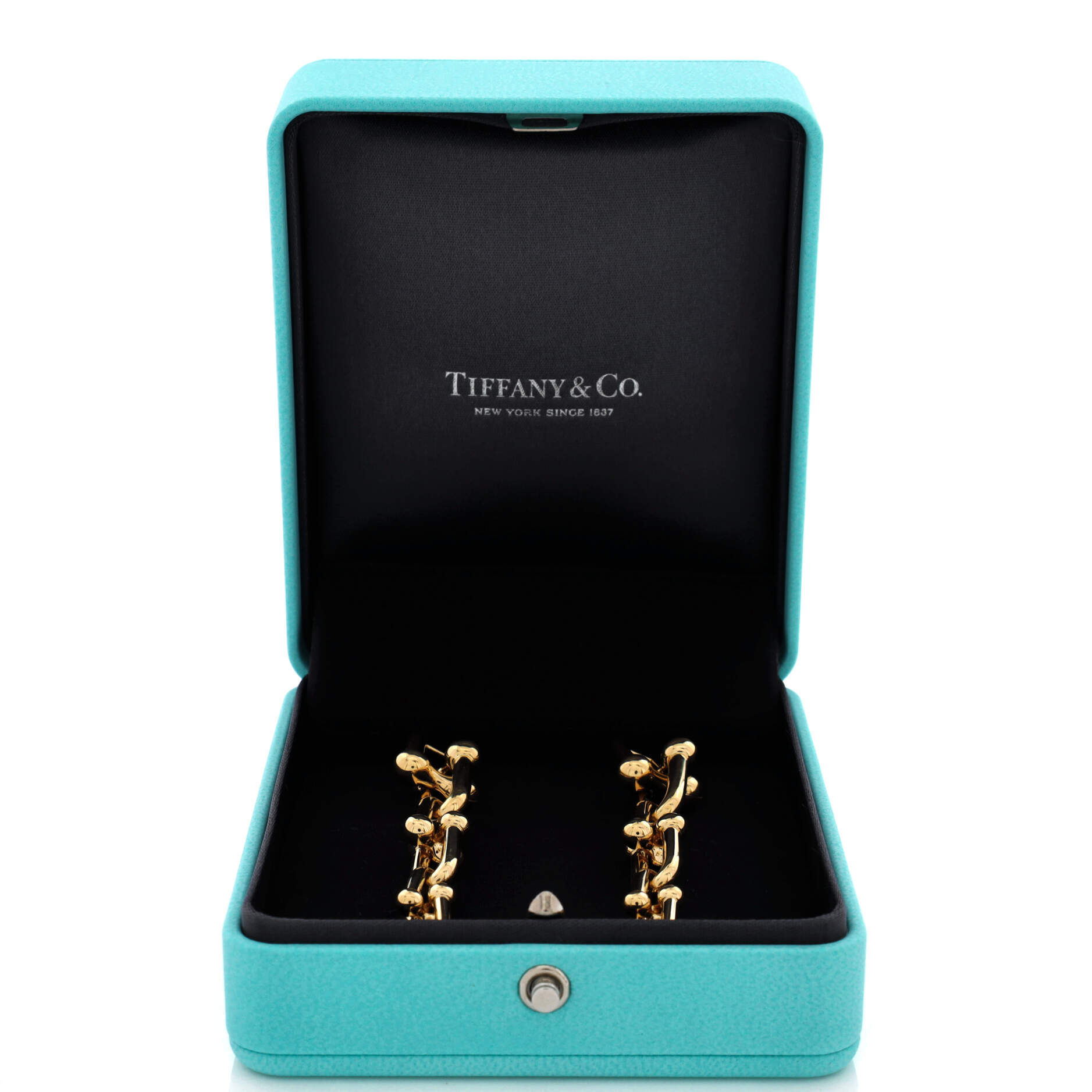 HardWear Graduated Link Earrings 18K Yellow Gold