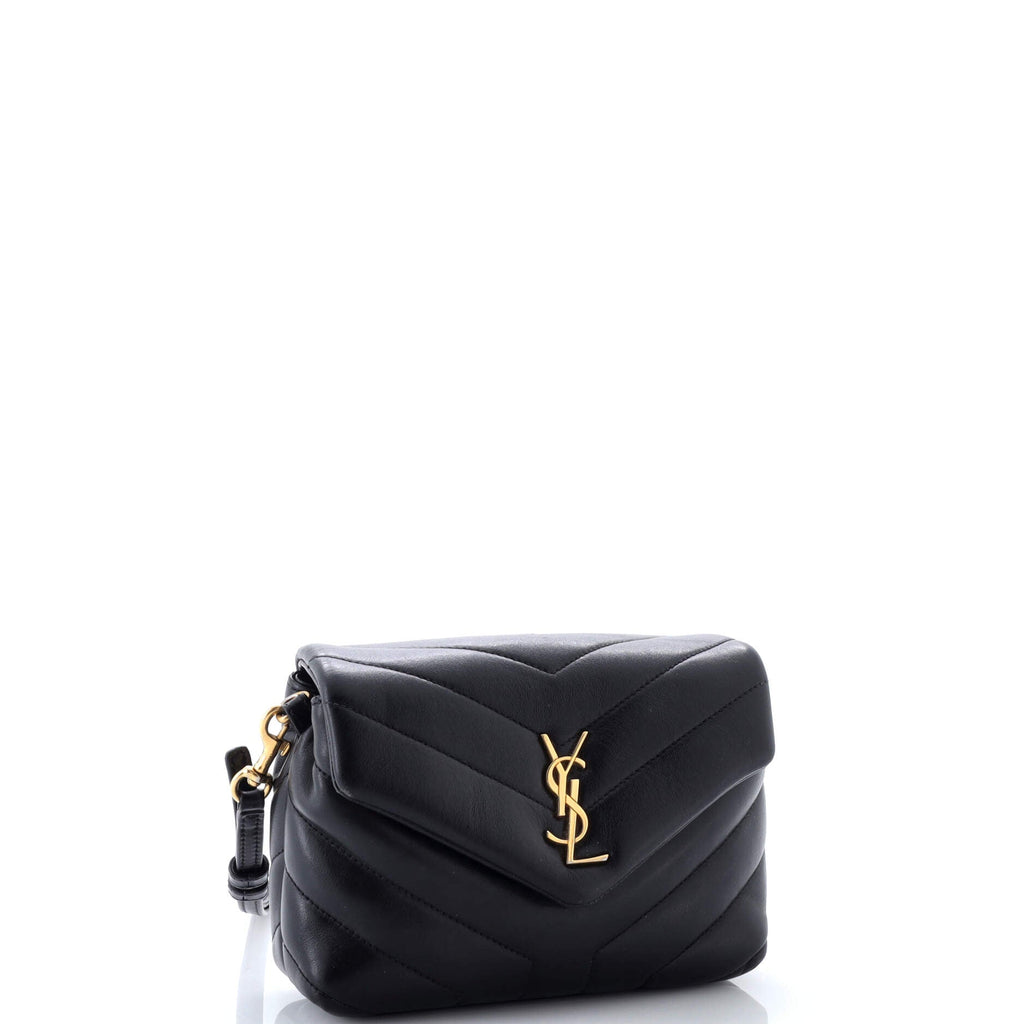 Loulou Shoulder Bag Matelasse Chevron Leather Toy
