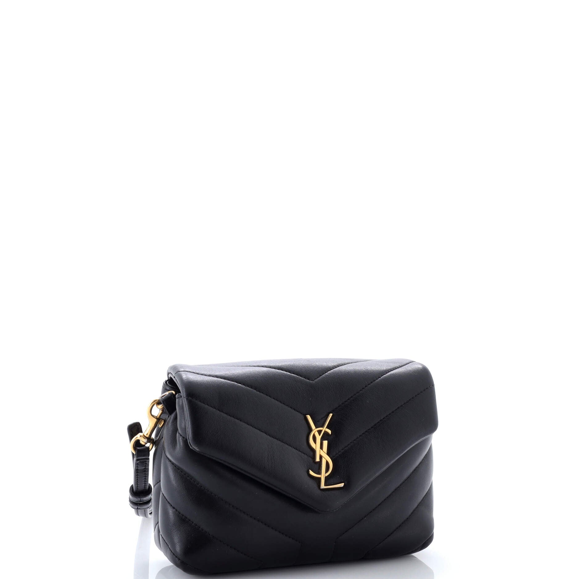 Loulou Shoulder Bag Matelasse Chevron Leather Toy