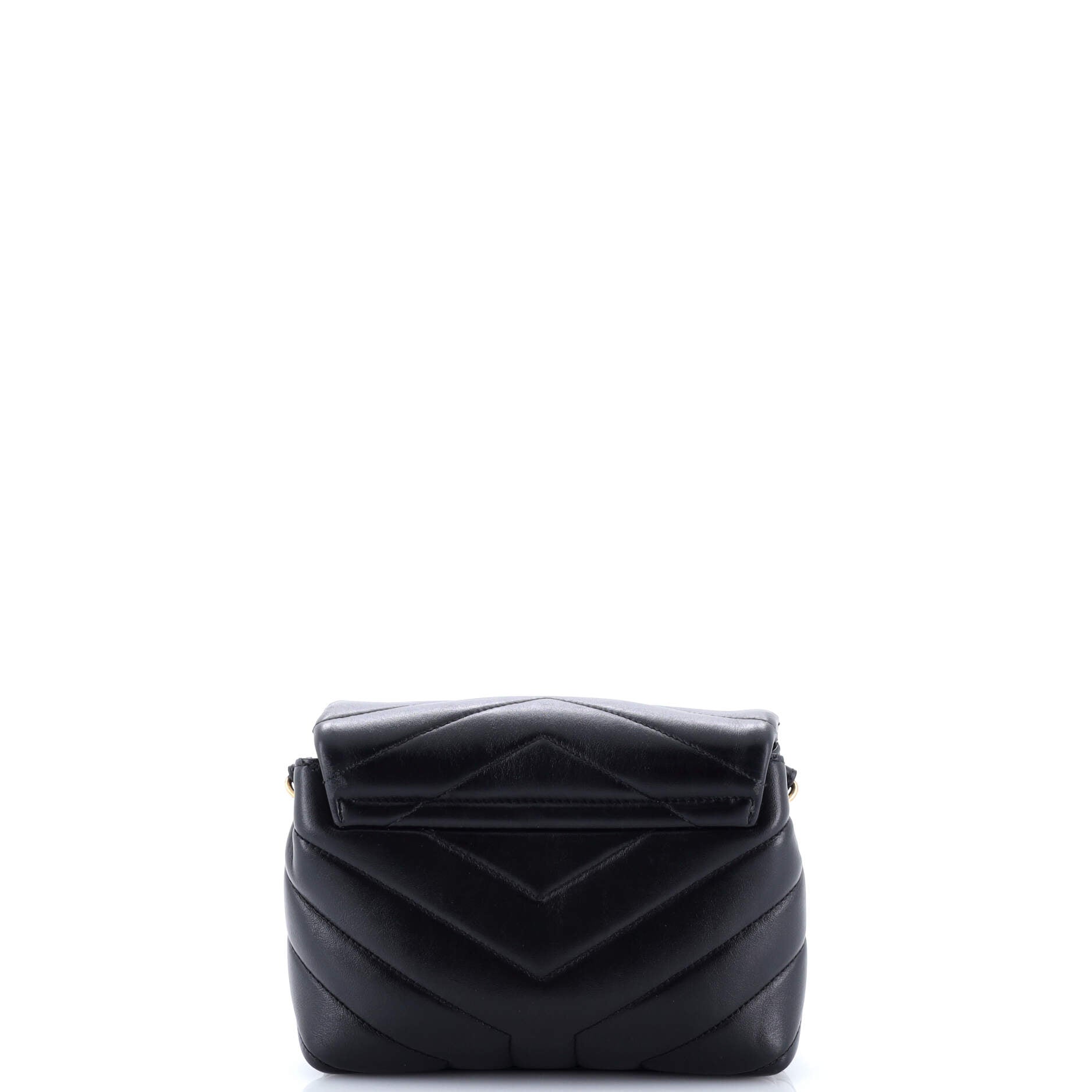 Loulou Shoulder Bag Matelasse Chevron Leather Toy