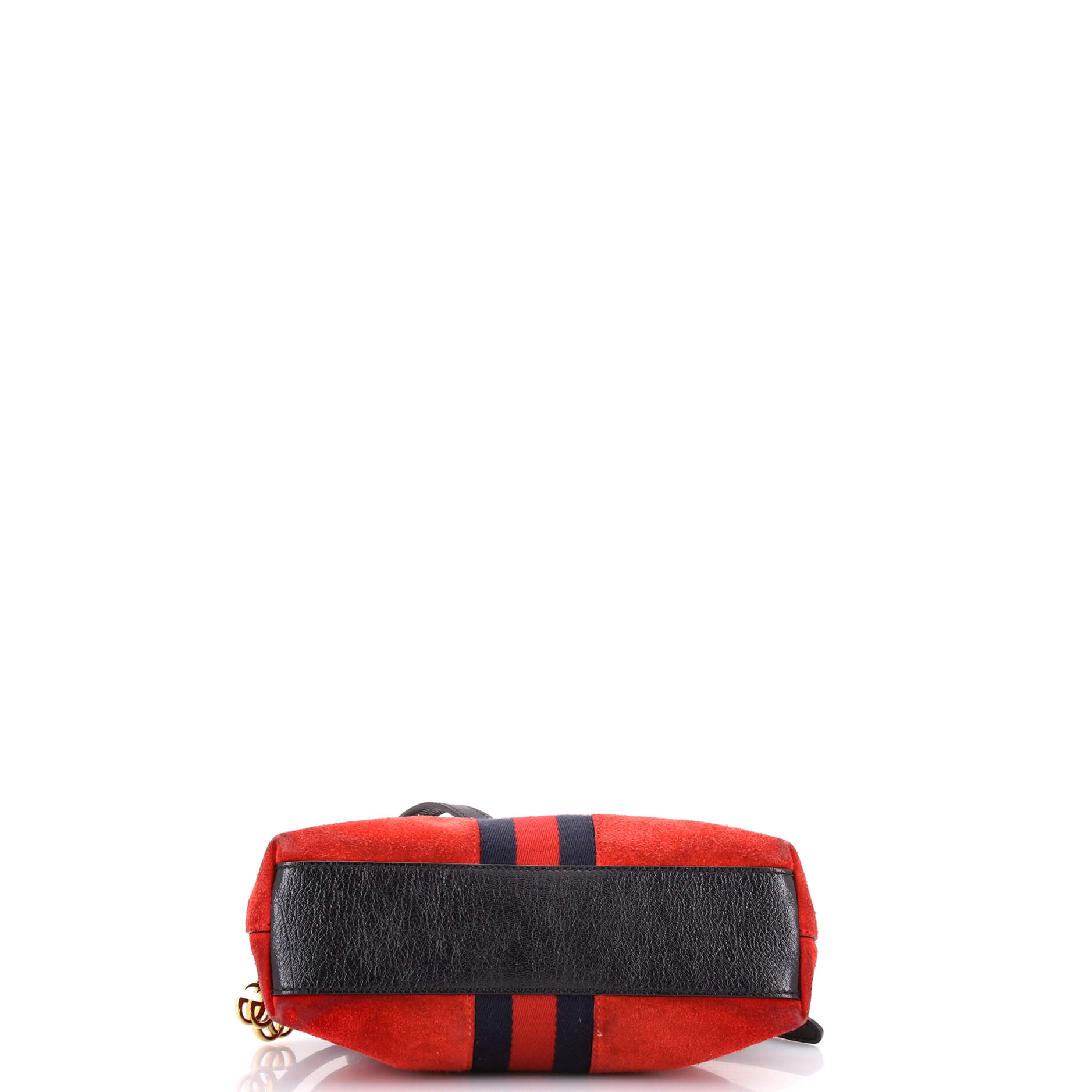 Ophidia Dome Shoulder Bag Suede Small