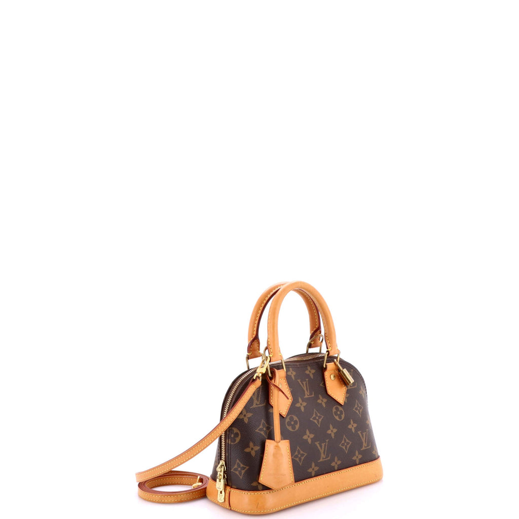 Alma Handbag Monogram Canvas BB