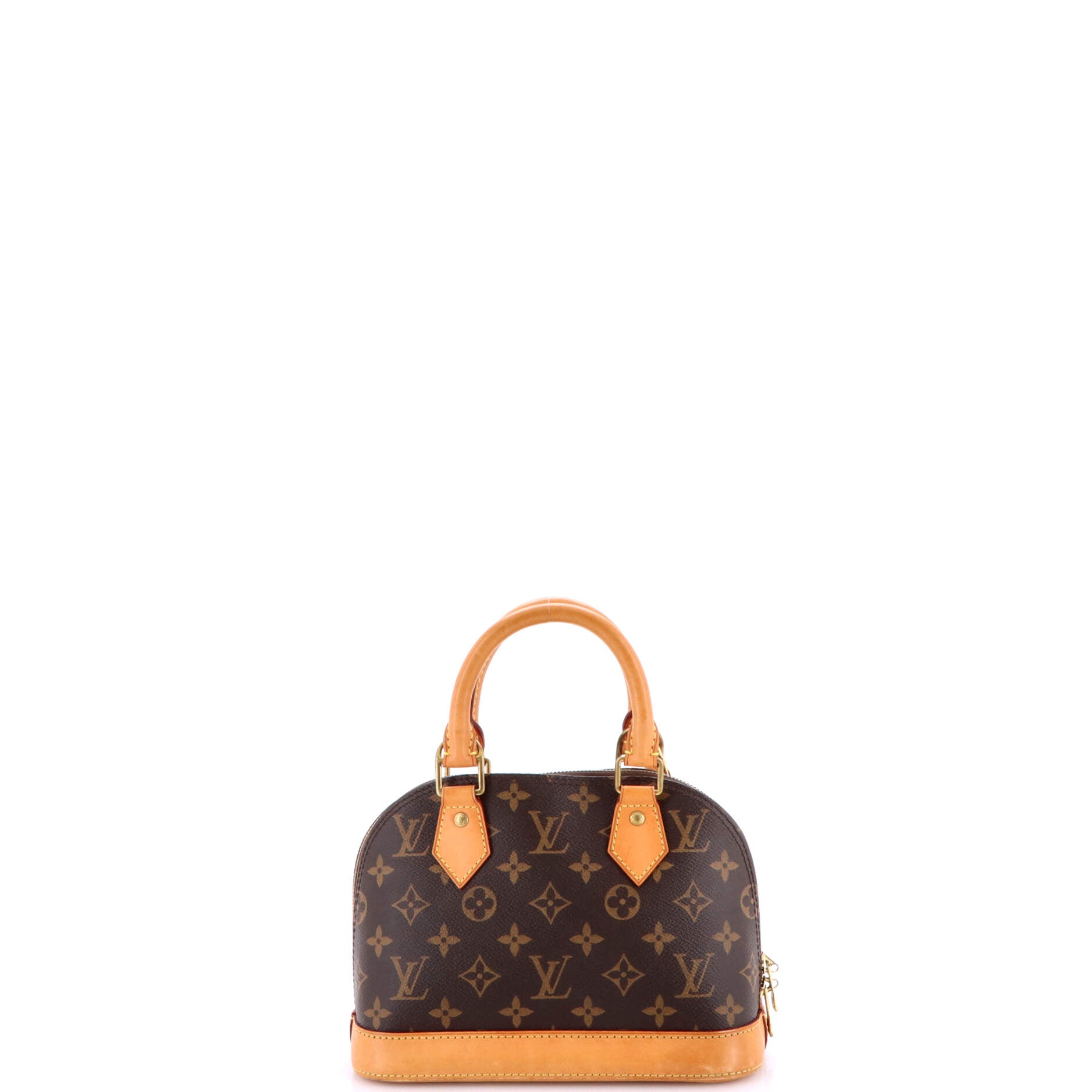 Alma Handbag Monogram Canvas BB