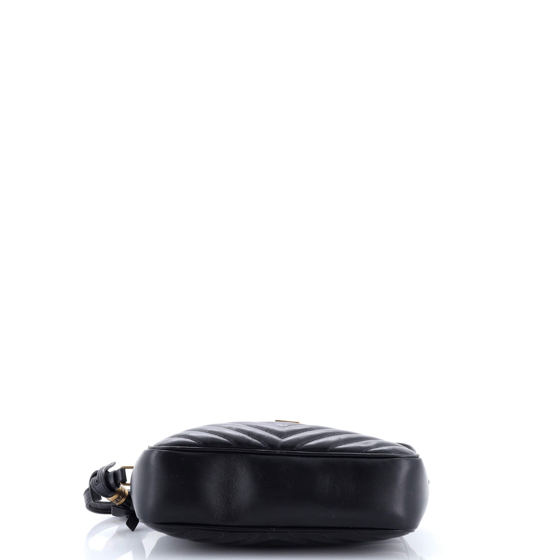 Lou Camera Bag Matelasse Chevron Leather Small