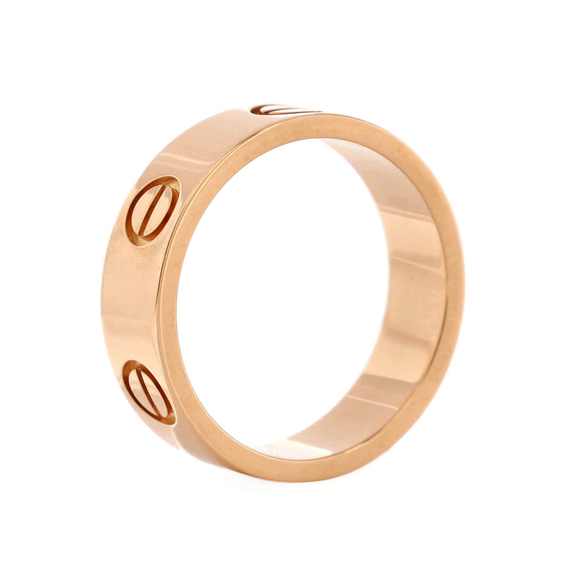 Love Band Ring 18K Rose Gold