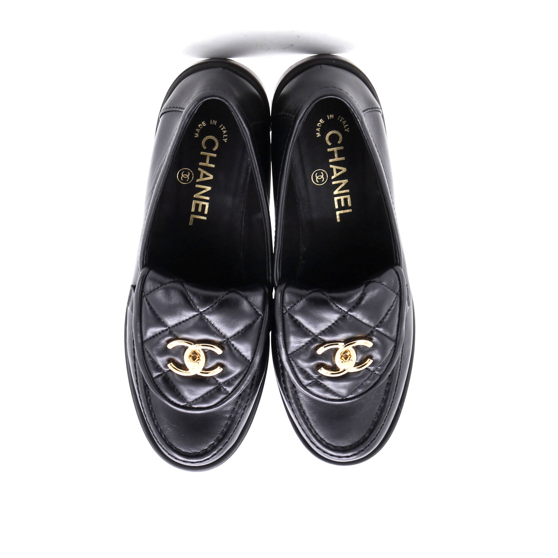 Women's CC Loafers Quilted Leather