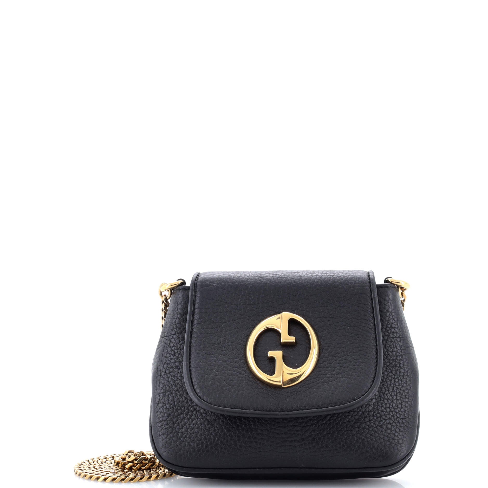 1973 Chain Shoulder Bag Leather Small