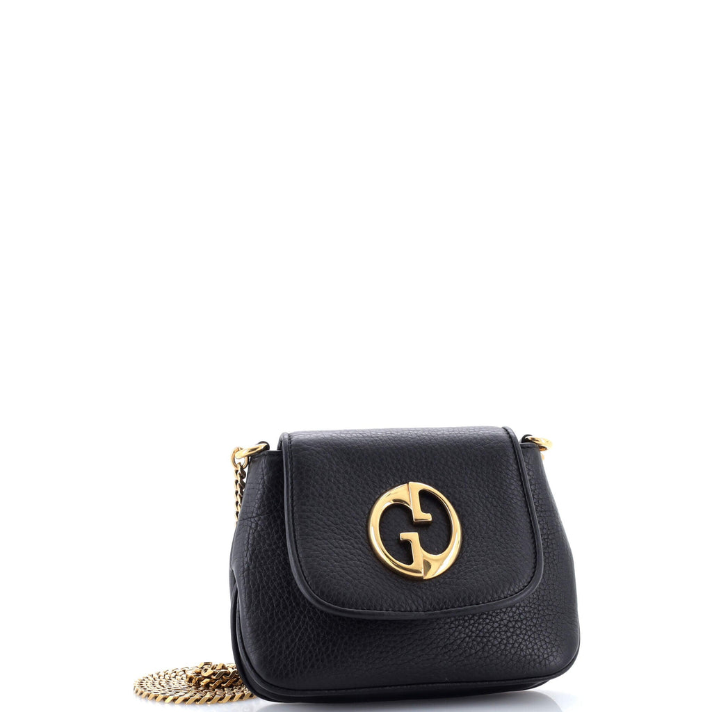 1973 Chain Shoulder Bag Leather Small