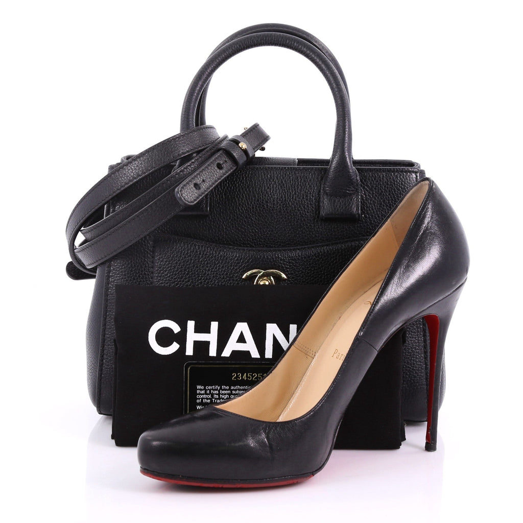 Neo Executive Tote Grained Calfskin Mini