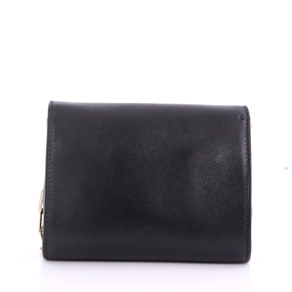 Chain Link Flap Crossbody Leather Mini