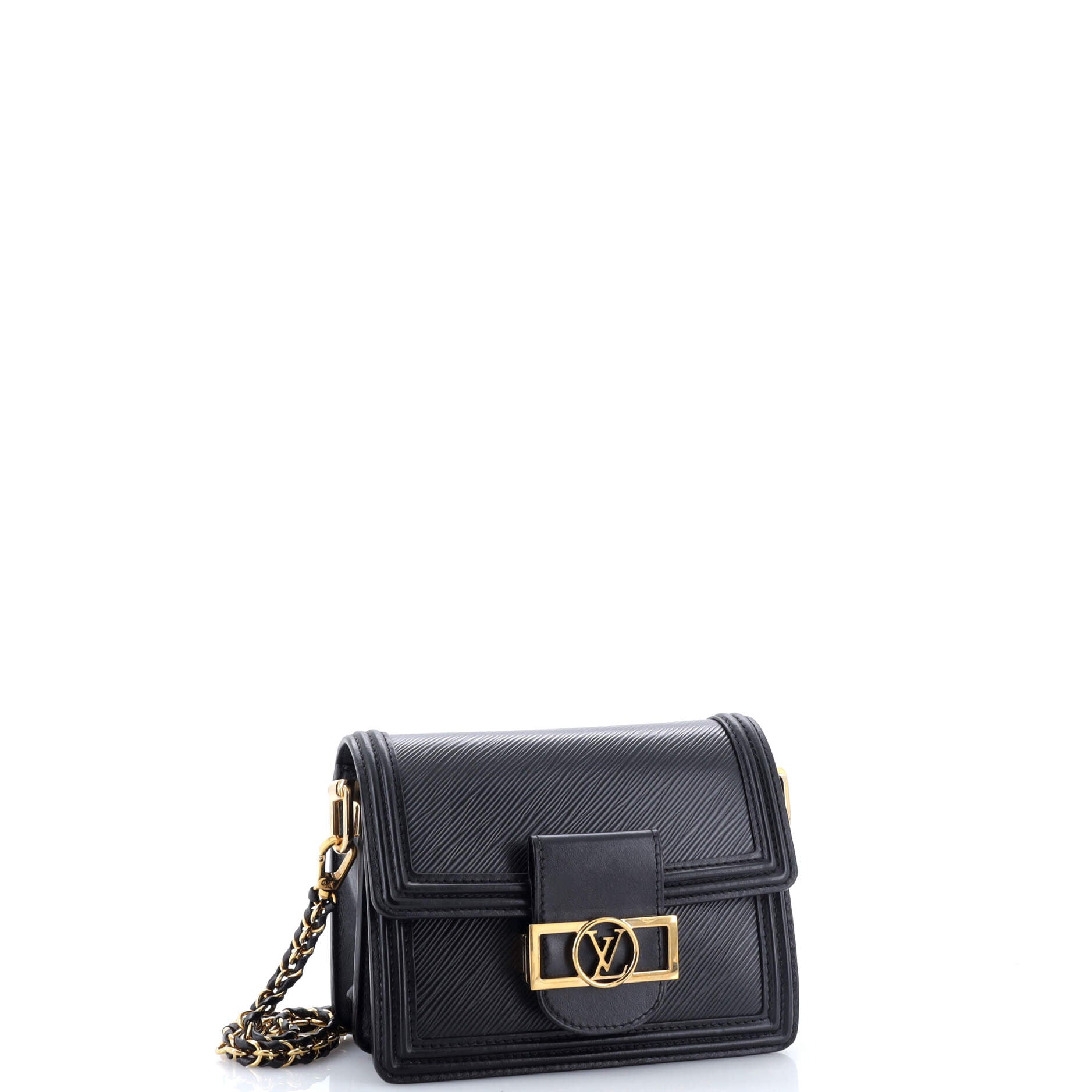 Dauphine Shoulder Bag Epi Leather Mini