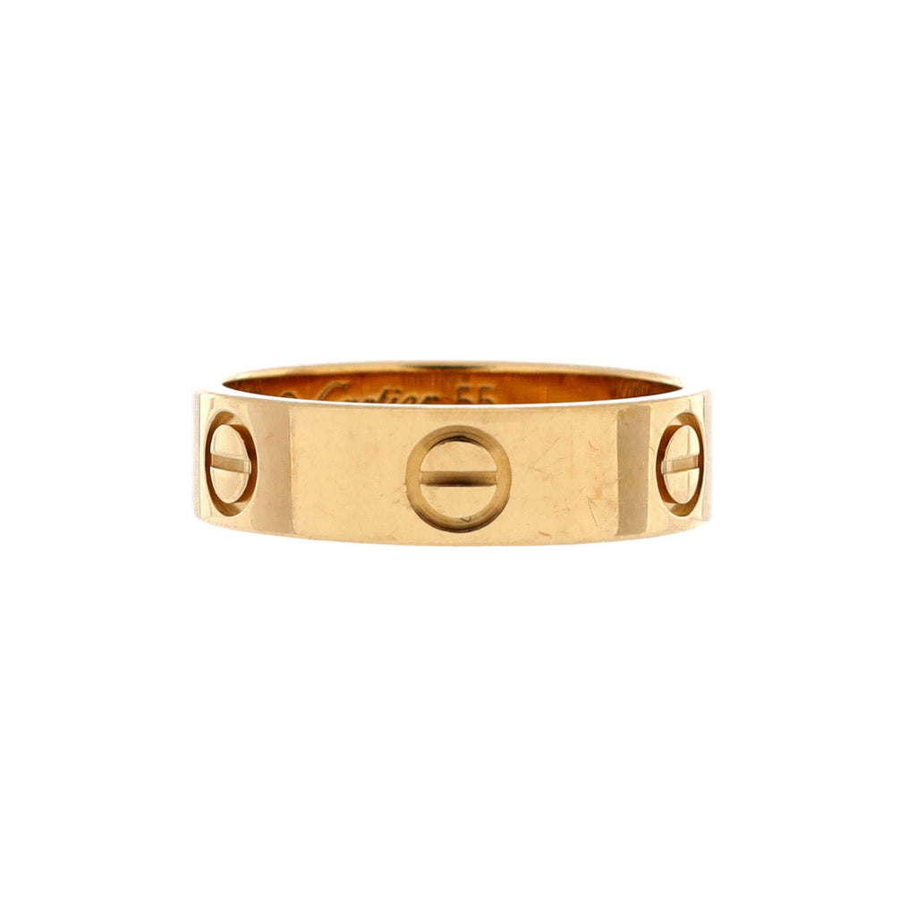 Love Band Ring 18K Yellow Gold 4.75 - 49