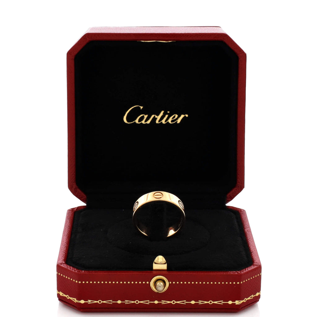 Love Band Ring 18K Yellow Gold 4.75 - 49