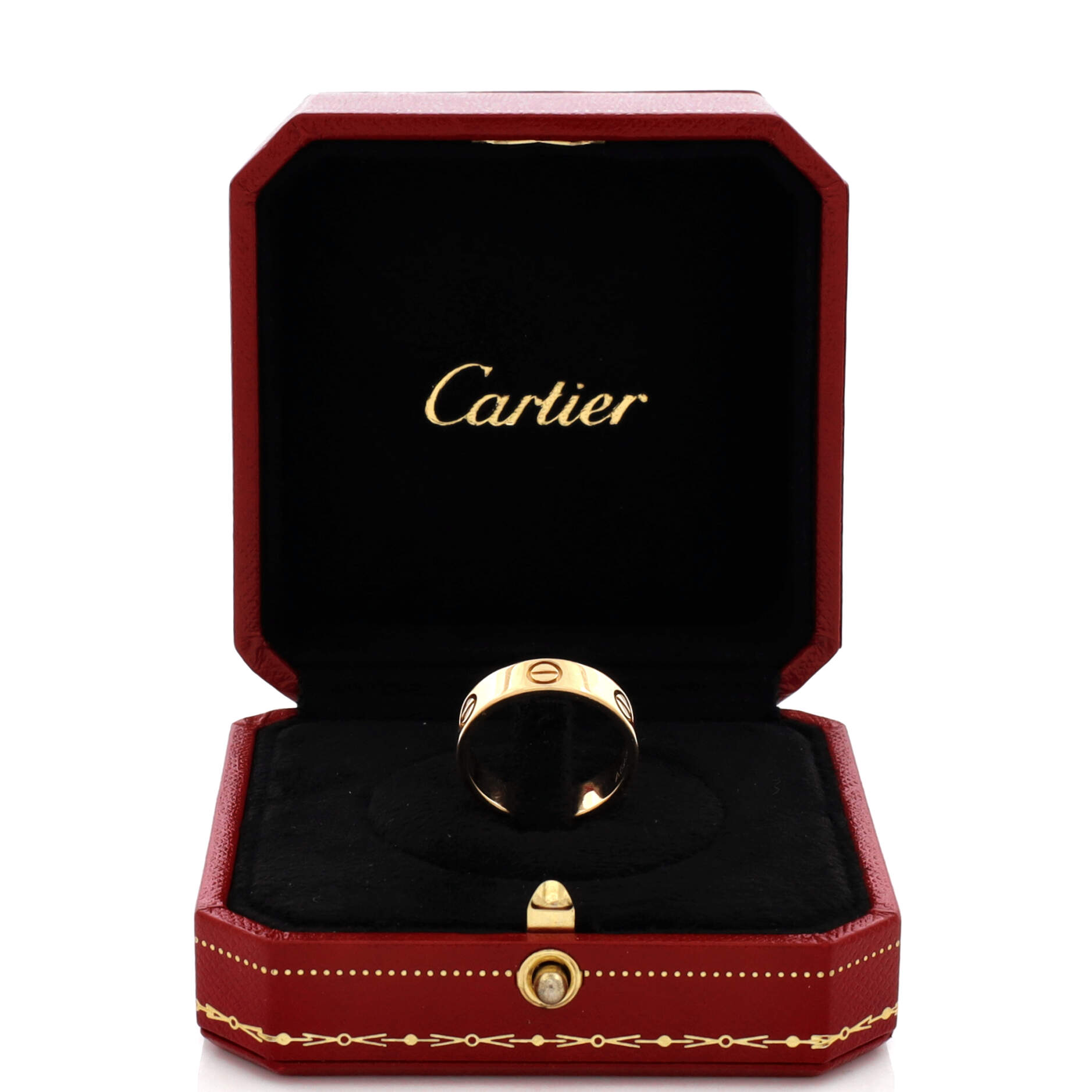 Love Band Ring 18K Yellow Gold 4.75 - 49
