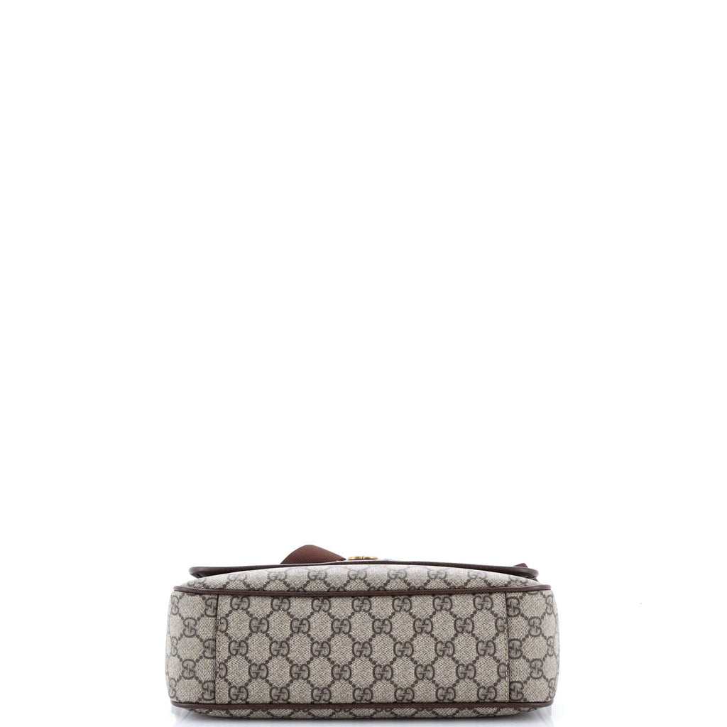 Ophidia Flap Messenger Bag GG Coated Canvas Medium