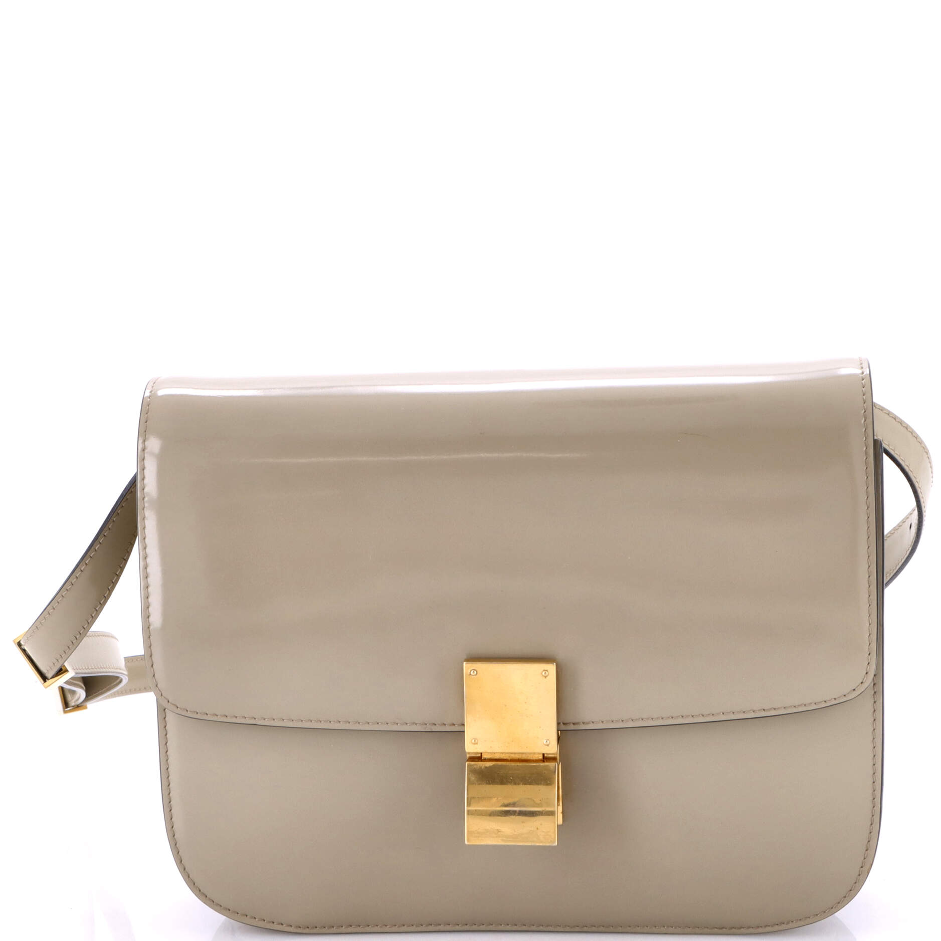 Classic Box Bag Spazzolato Calfskin Medium