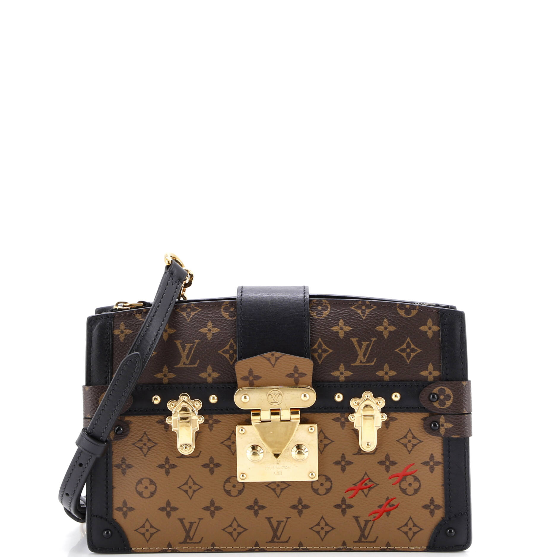 Trunk Clutch Reverse Monogram Canvas