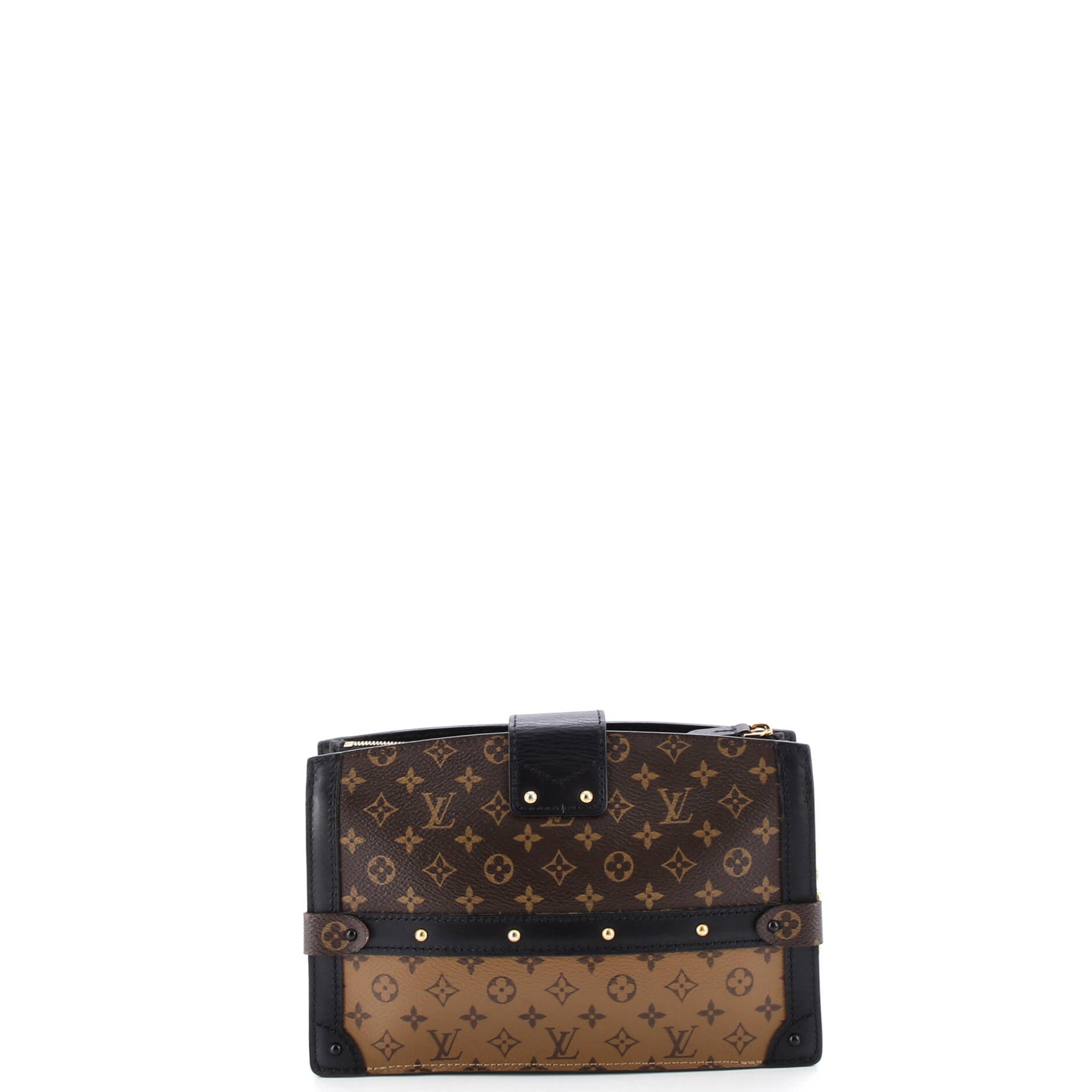 Trunk Clutch Reverse Monogram Canvas