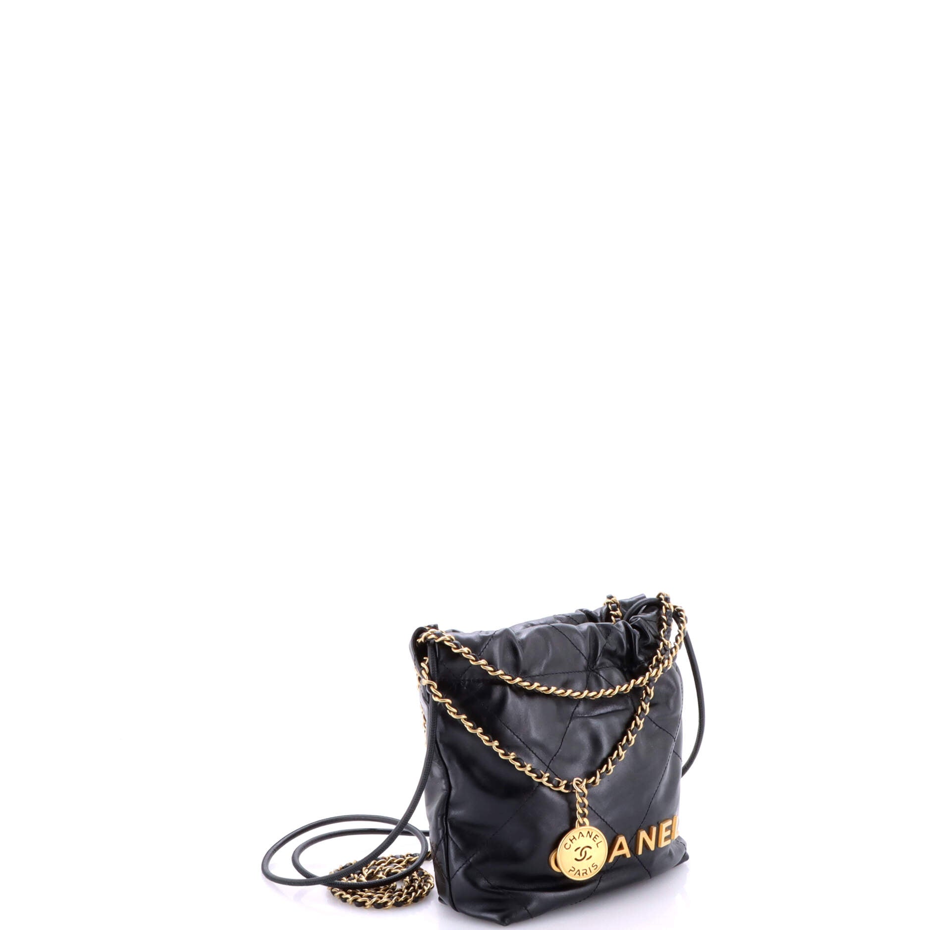22 Chain Hobo Quilted Calfskin Mini