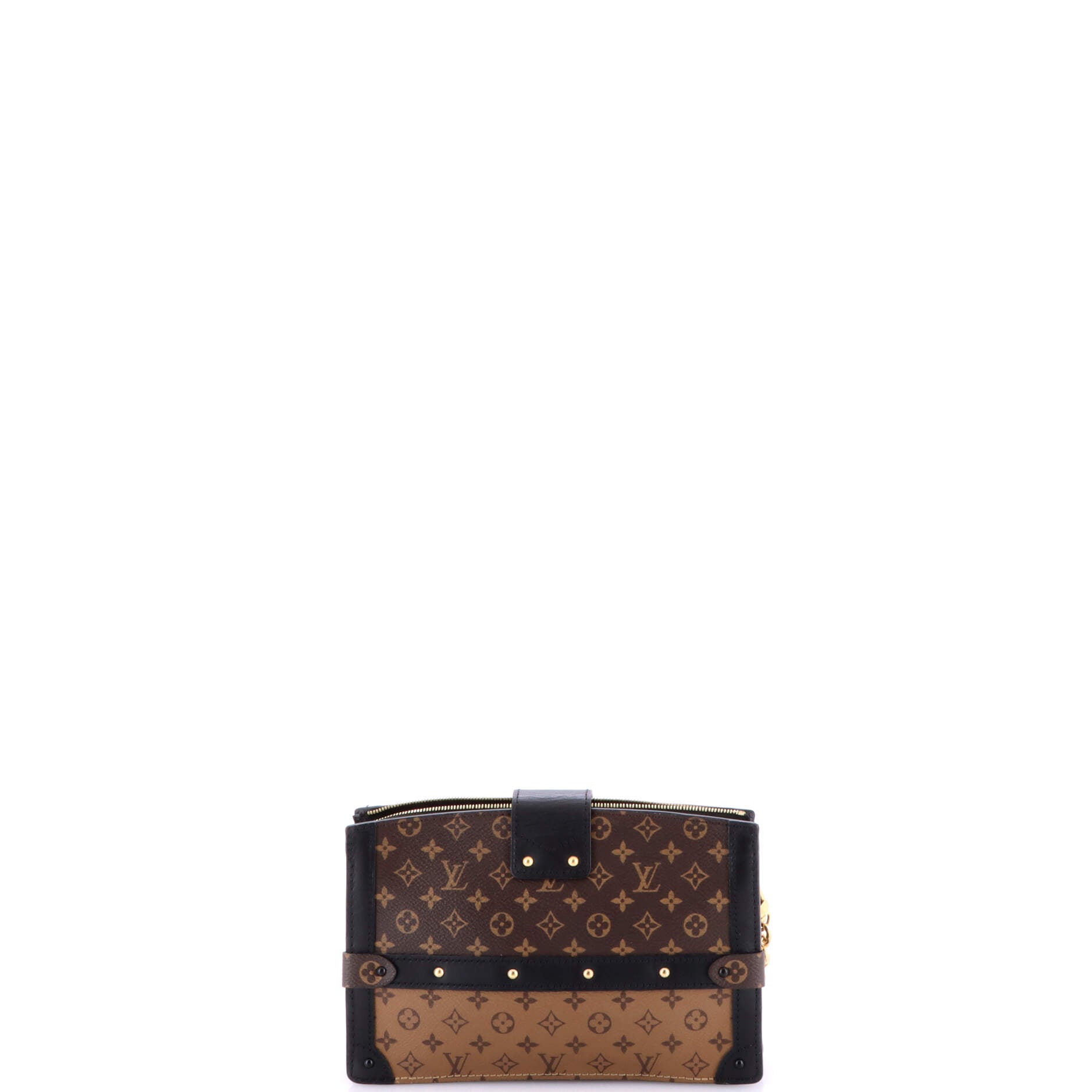 Trunk Clutch Reverse Monogram Canvas