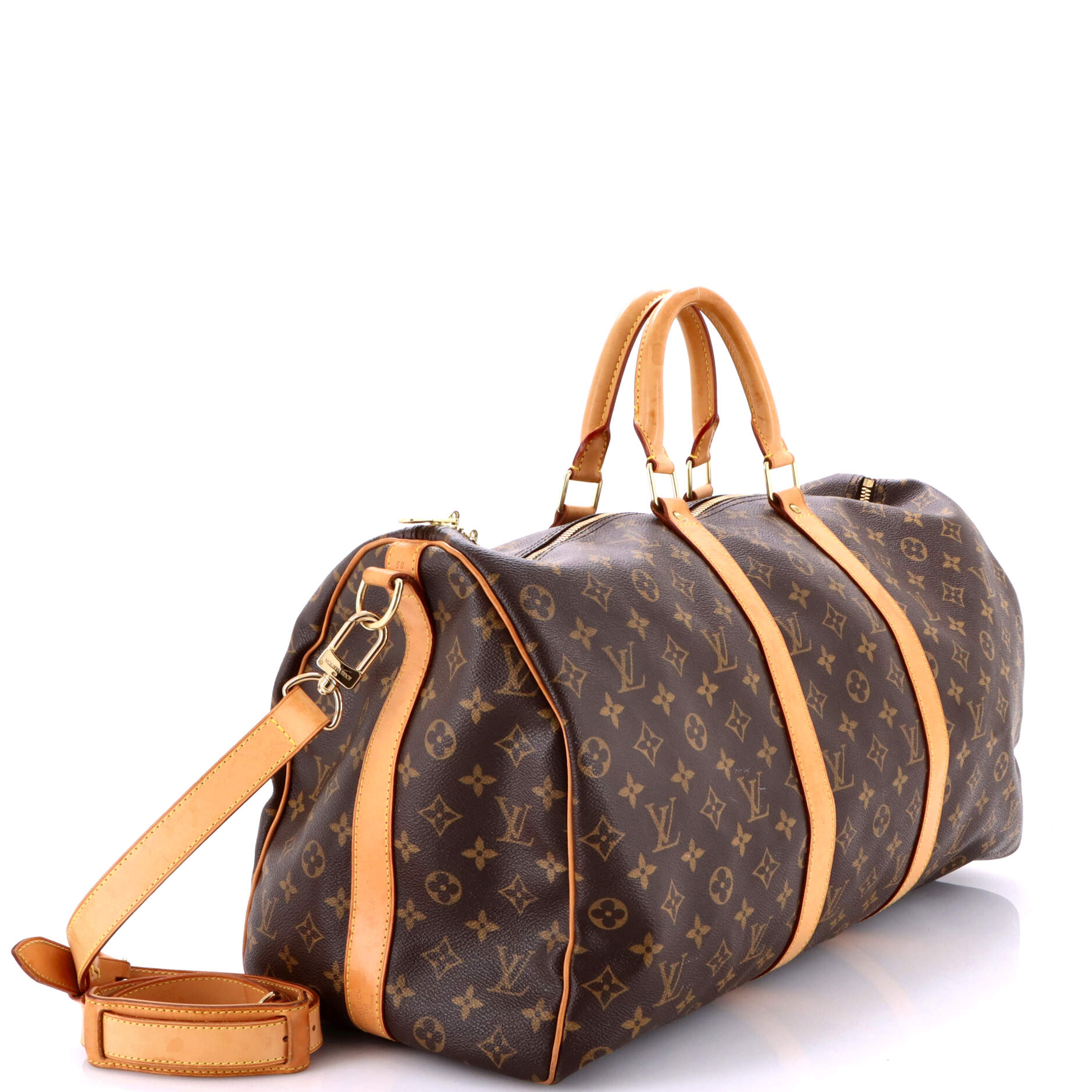 Keepall Bandouliere Bag Monogram Canvas 50