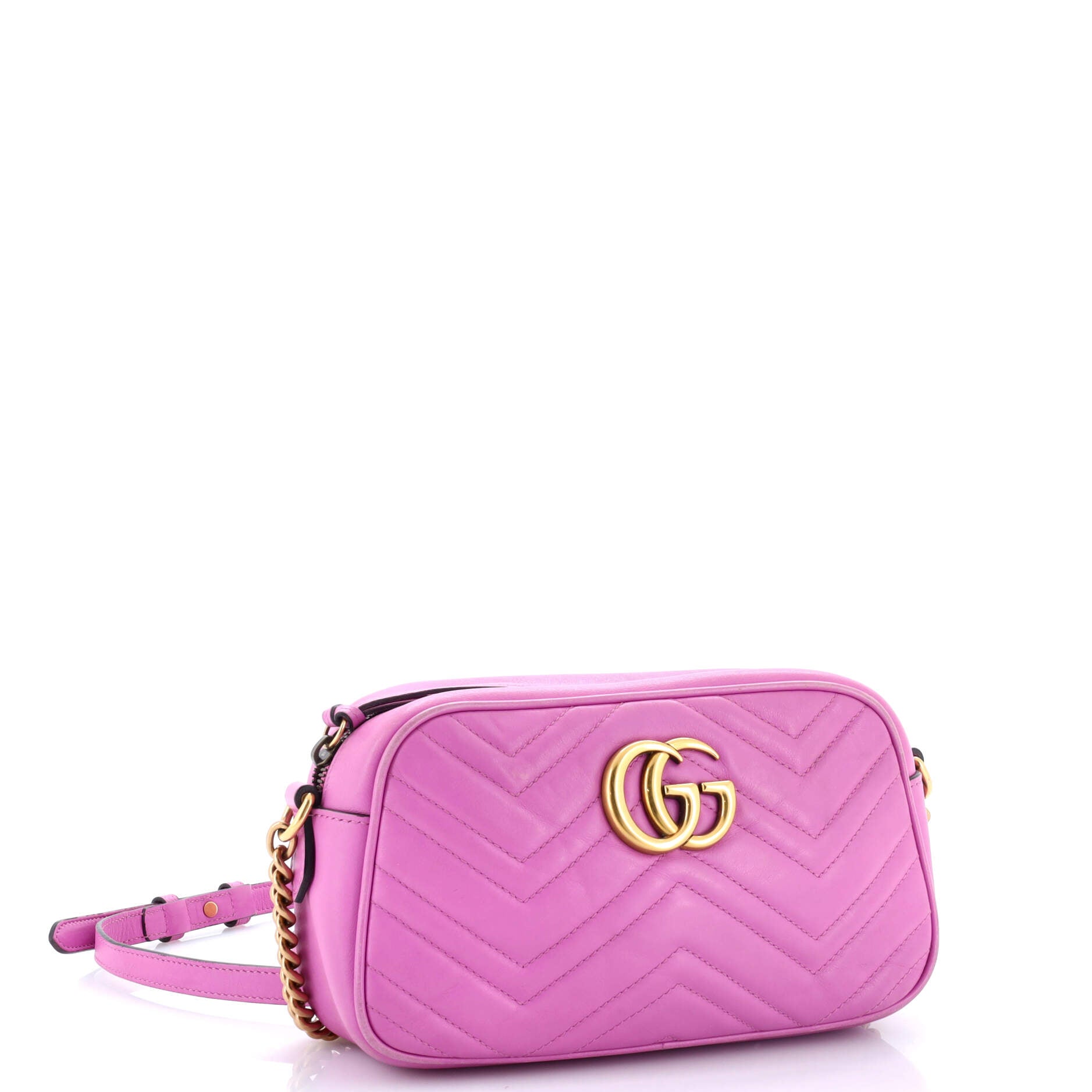 GG Marmont Shoulder Bag Matelasse Leather Small
