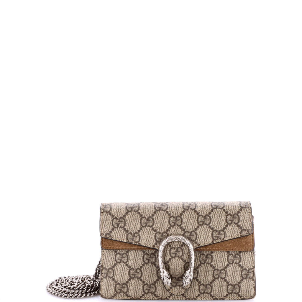 Dionysus Bag GG Coated Canvas Super Mini