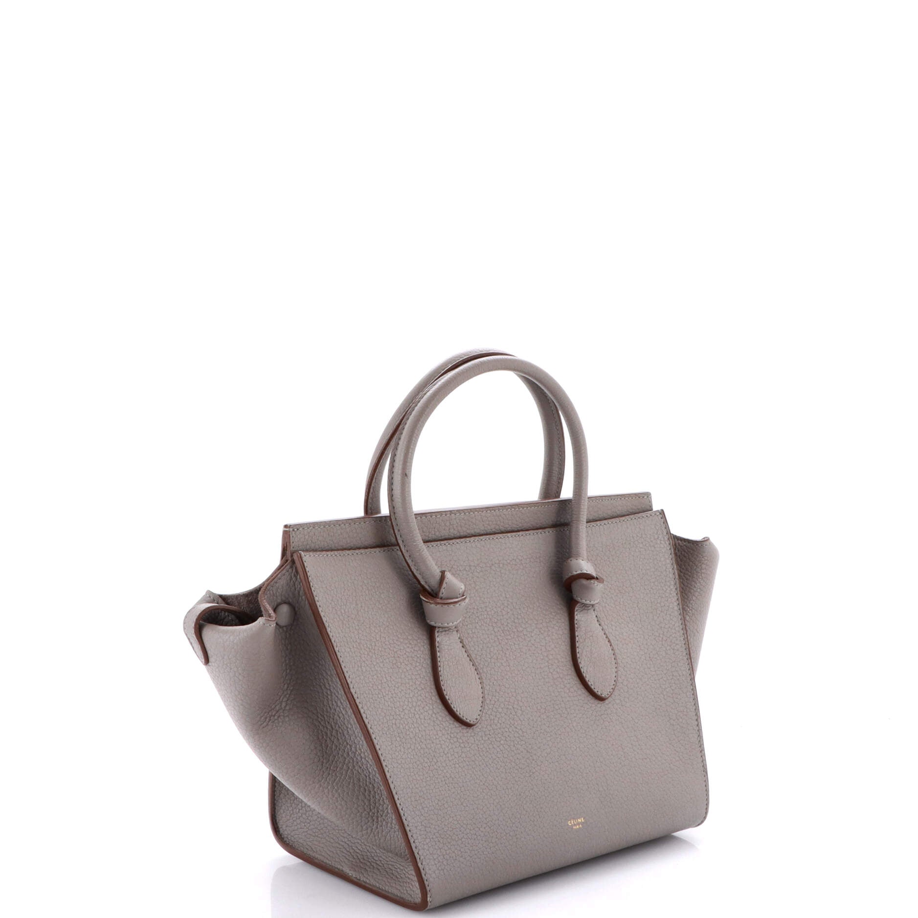Tie Knot Tote Grainy Leather Mini