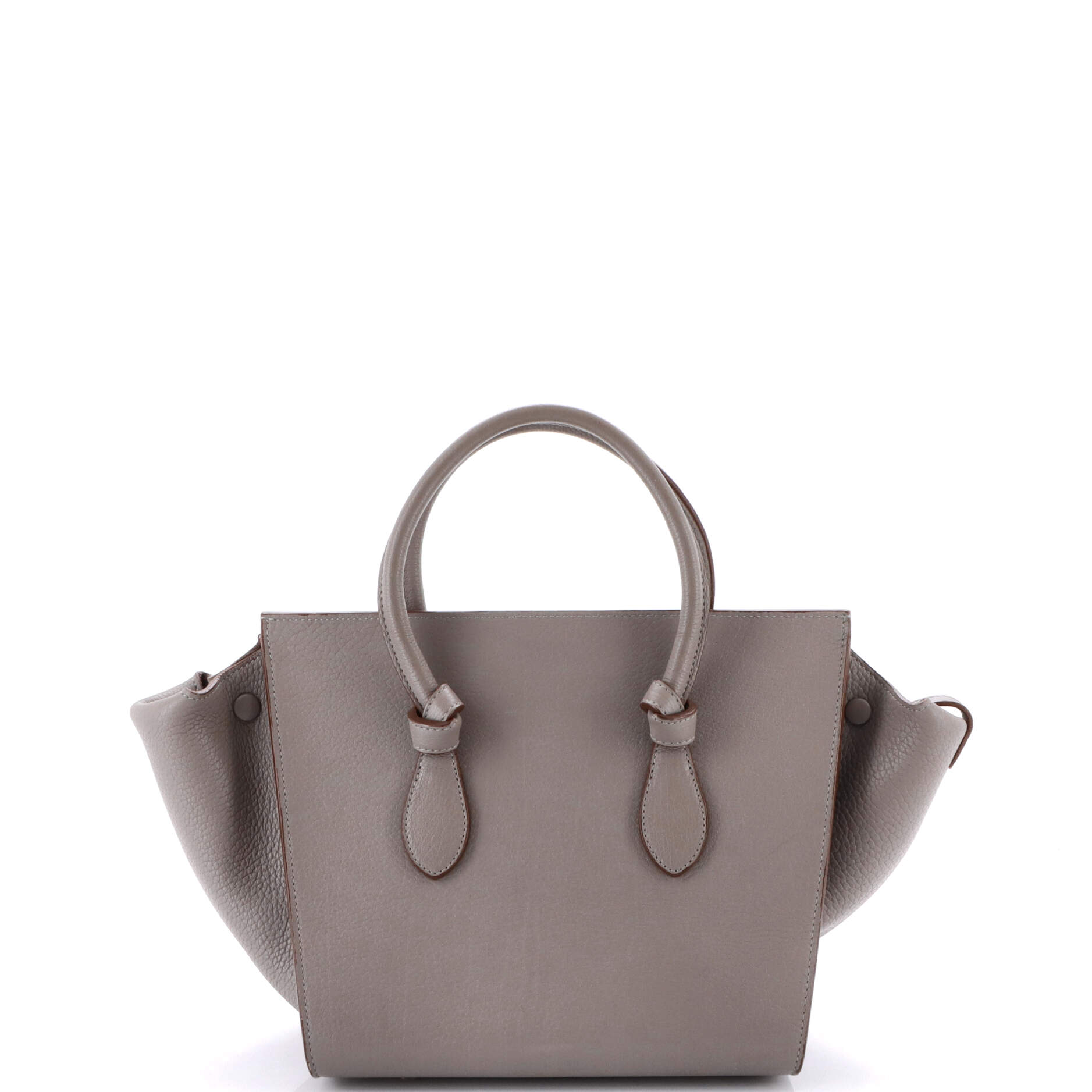 Tie Knot Tote Grainy Leather Mini