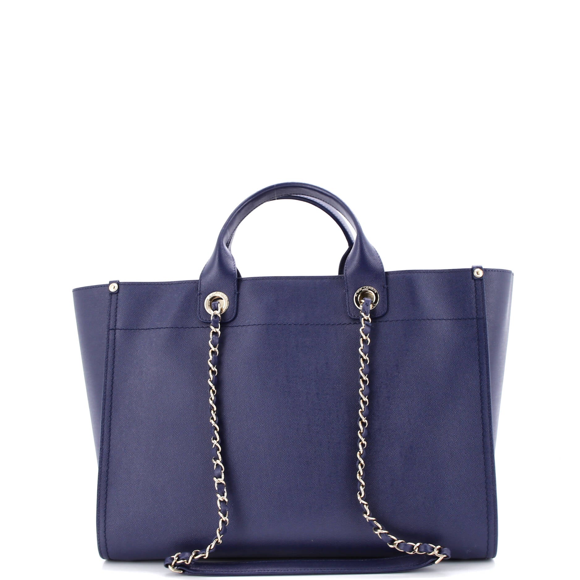 Deauville Tote Studded Caviar Medium