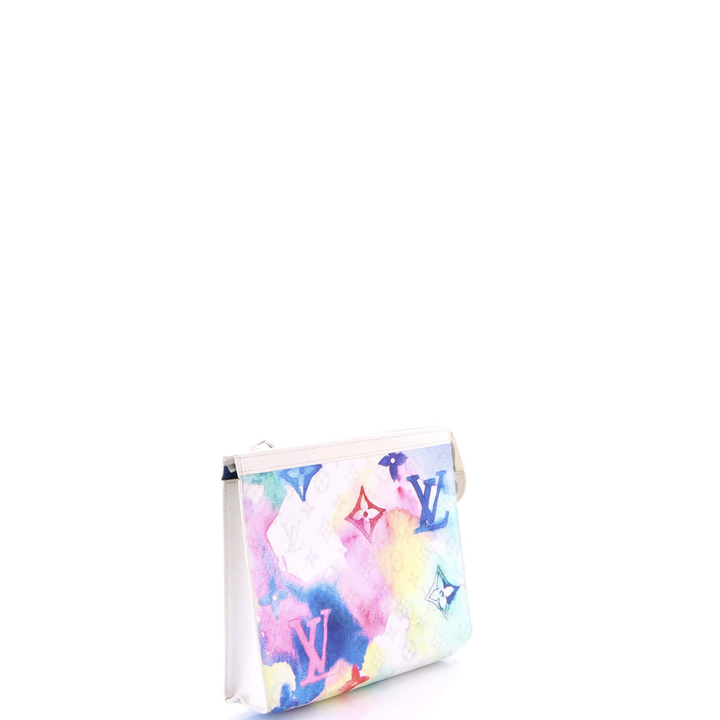 Pochette Voyage Limited Edition Monogram Watercolor Canvas MM