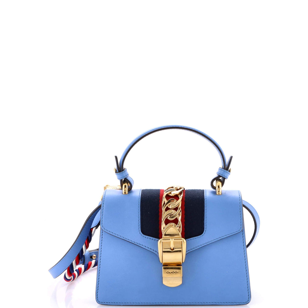 Sylvie Top Handle Bag Leather Mini