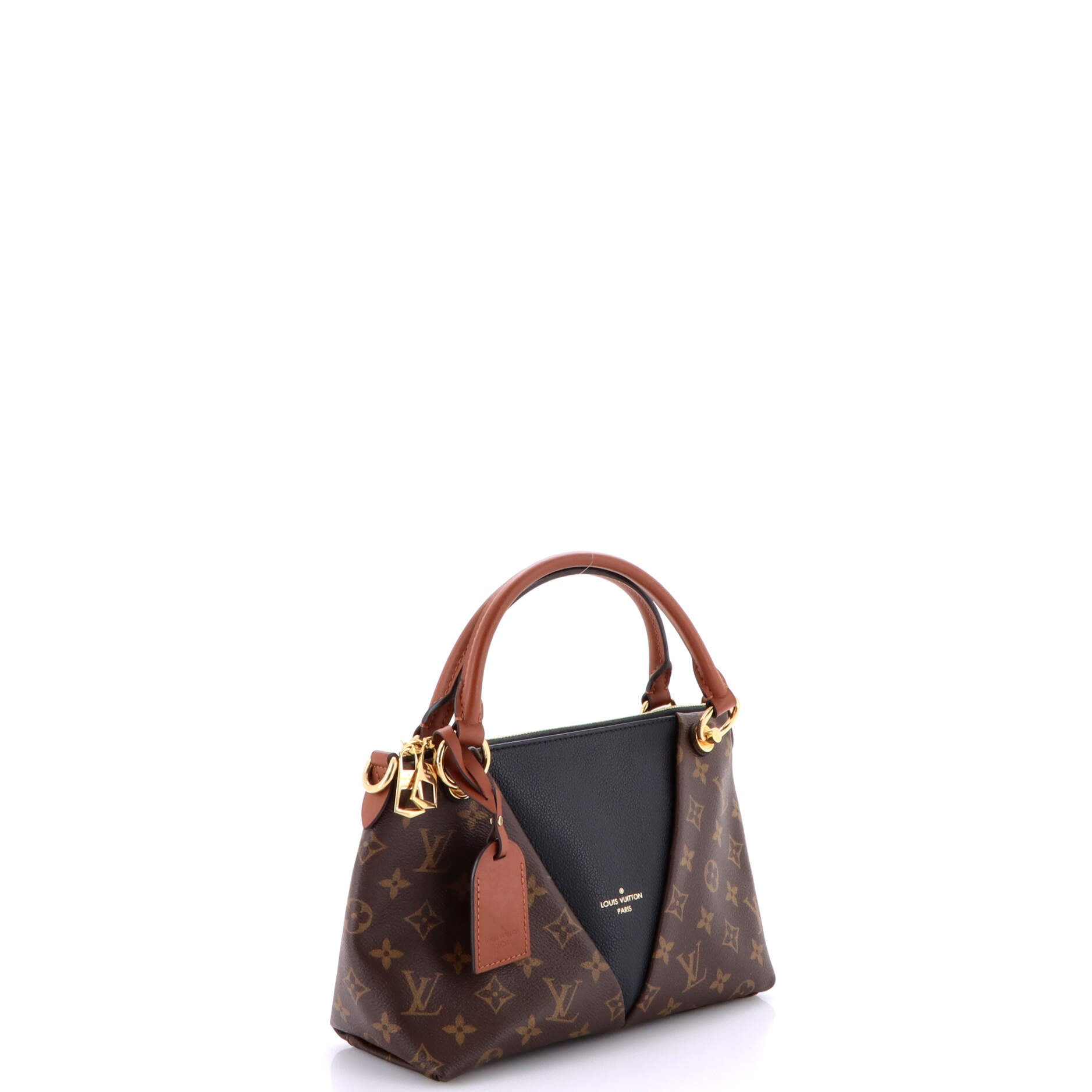 V Tote Monogram Canvas and Leather BB