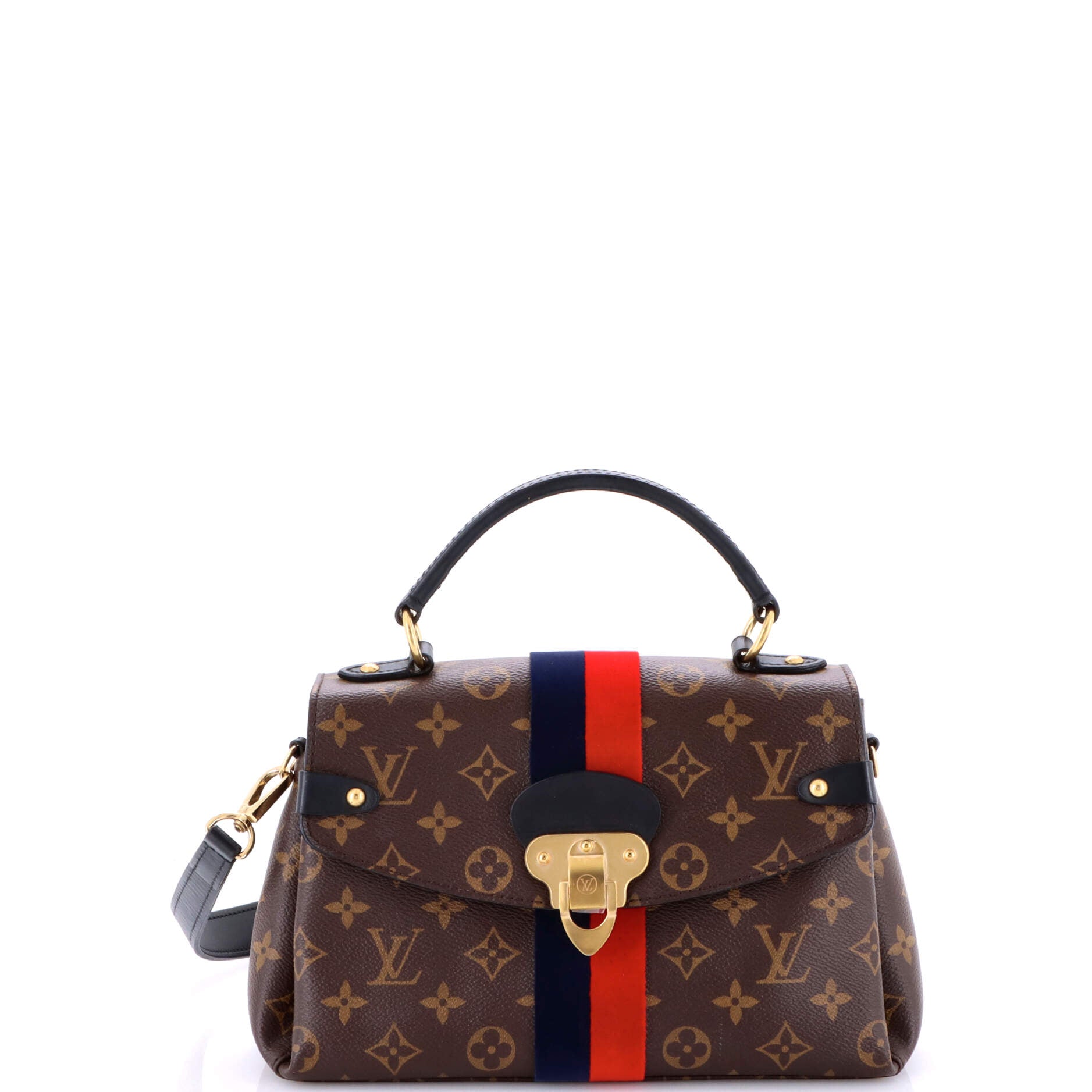 Georges Handbag Monogram Canvas BB