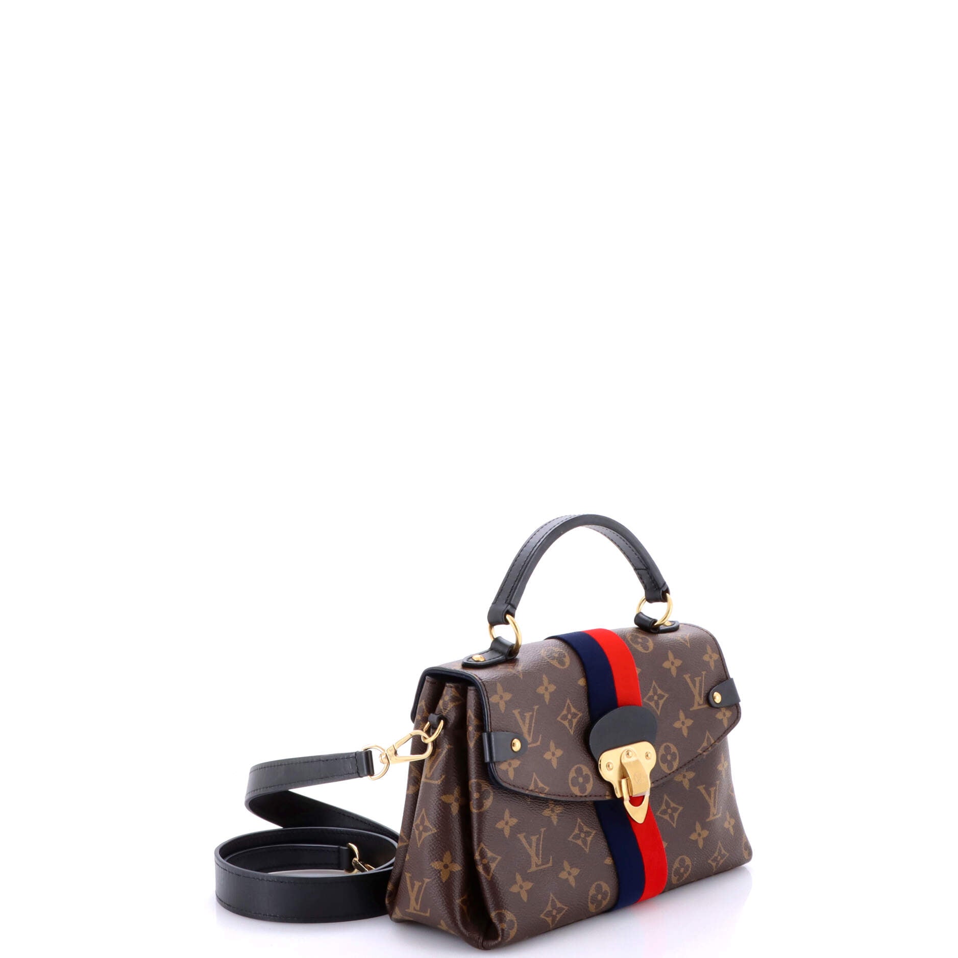 Georges Handbag Monogram Canvas BB
