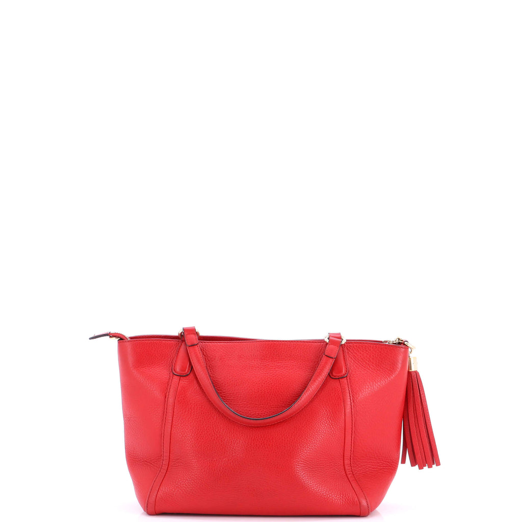 Soho Convertible Top Handle Bag Leather Small