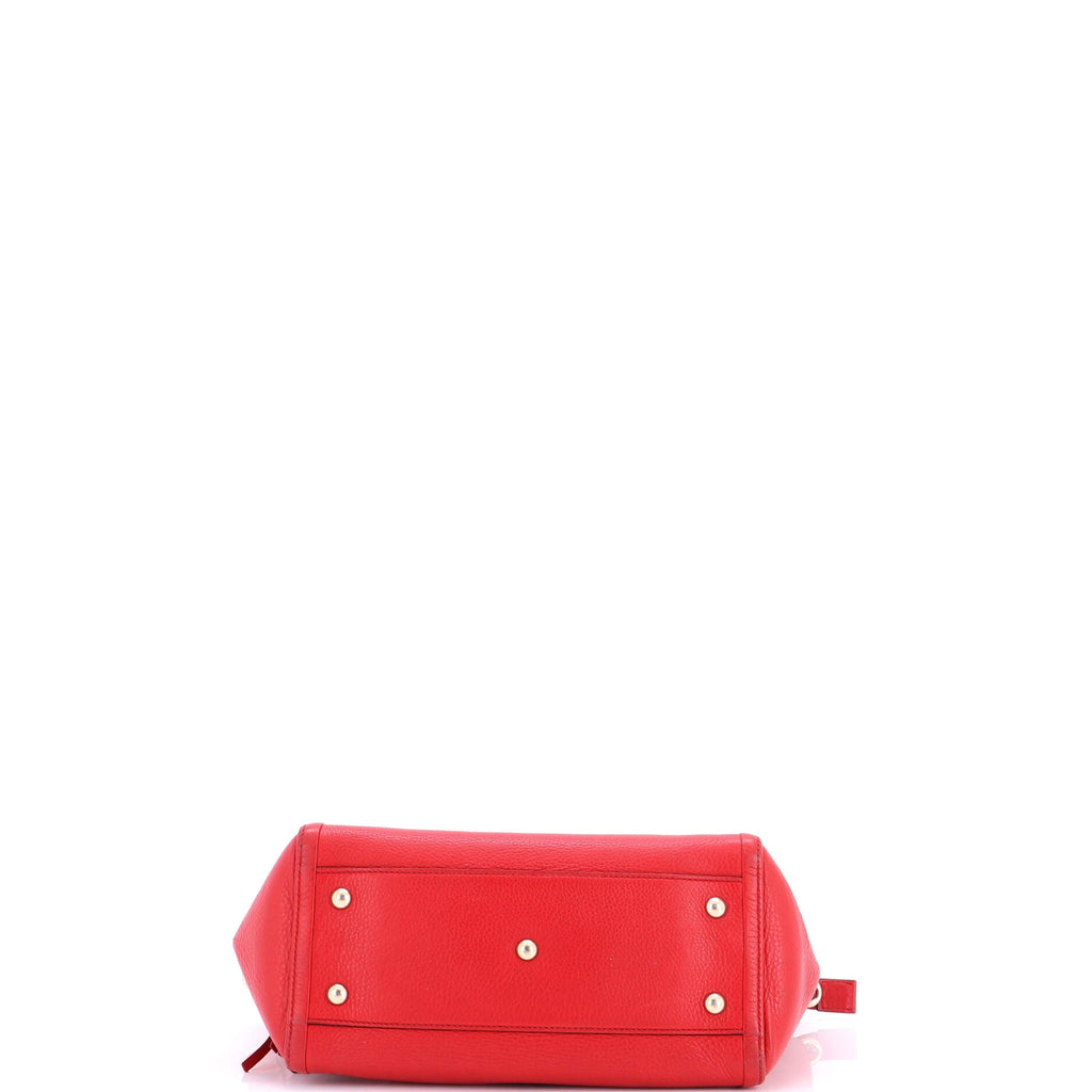 Soho Convertible Top Handle Bag Leather Small