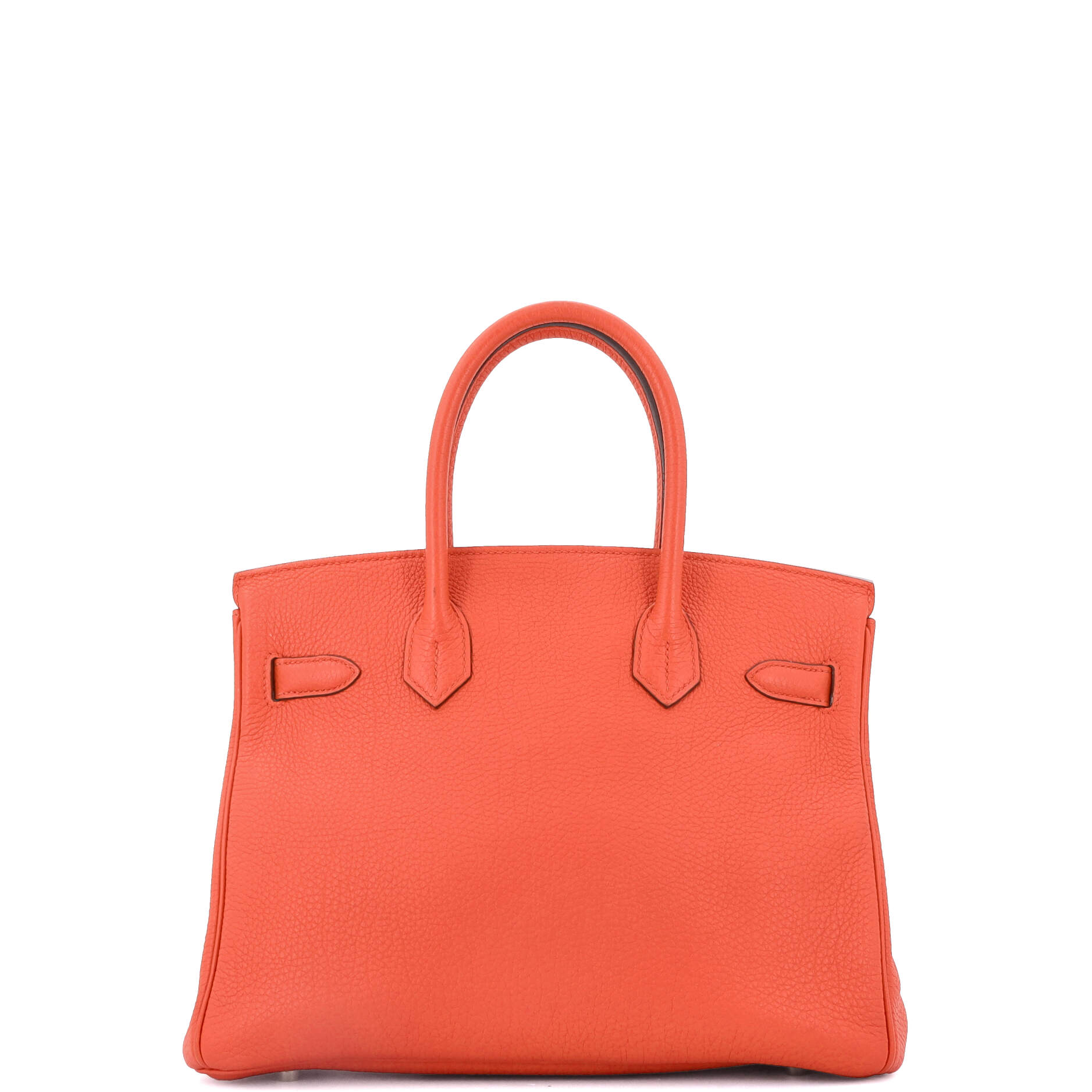 Birkin Handbag Orange Poppy Togo with Gold Hardware 30