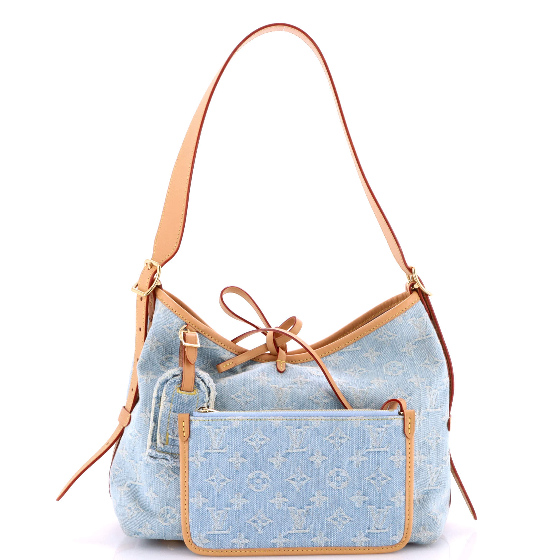 CarryAll Hobo Monogram Denim PM