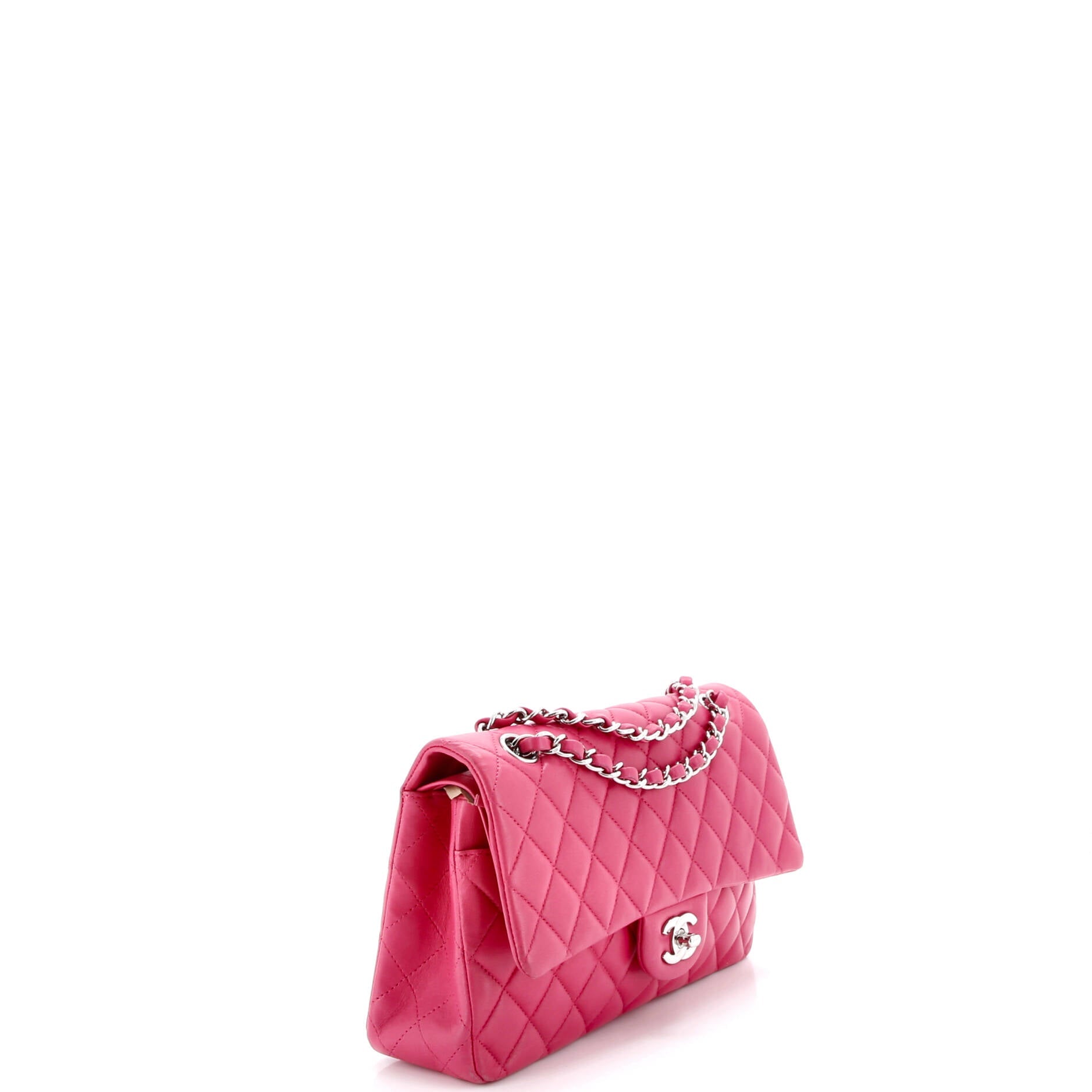 Classic Double Flap Bag Quilted Lambskin Medium