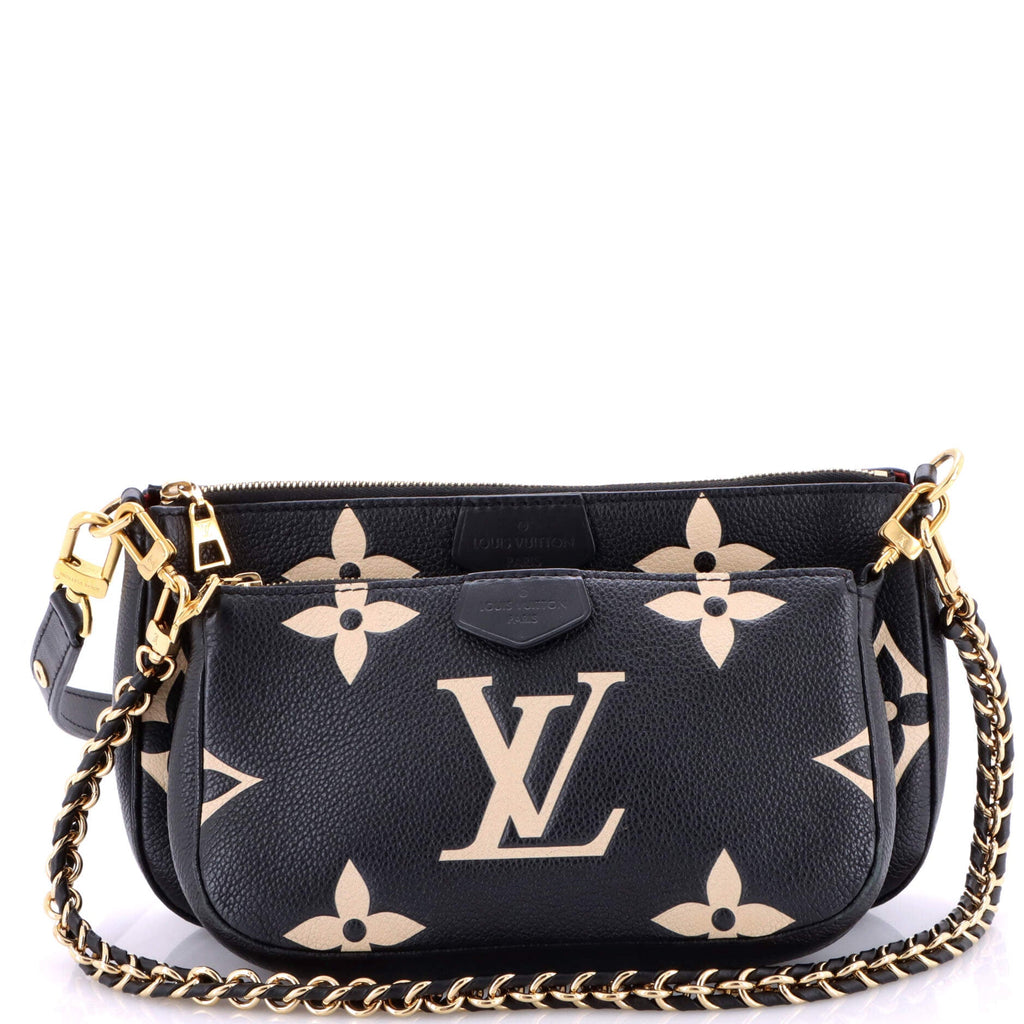 Multi Pochette Accessoires Bicolor Monogram Empreinte Giant