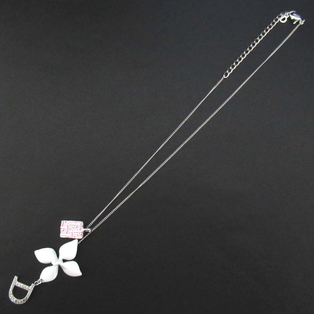 Christian Dior Trotter D Logo Necklace