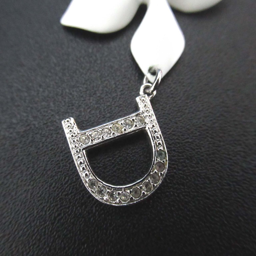 Christian Dior Trotter D Logo Necklace