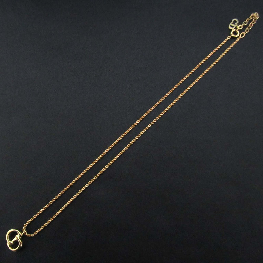 Christian Dior CD Logo Necklace