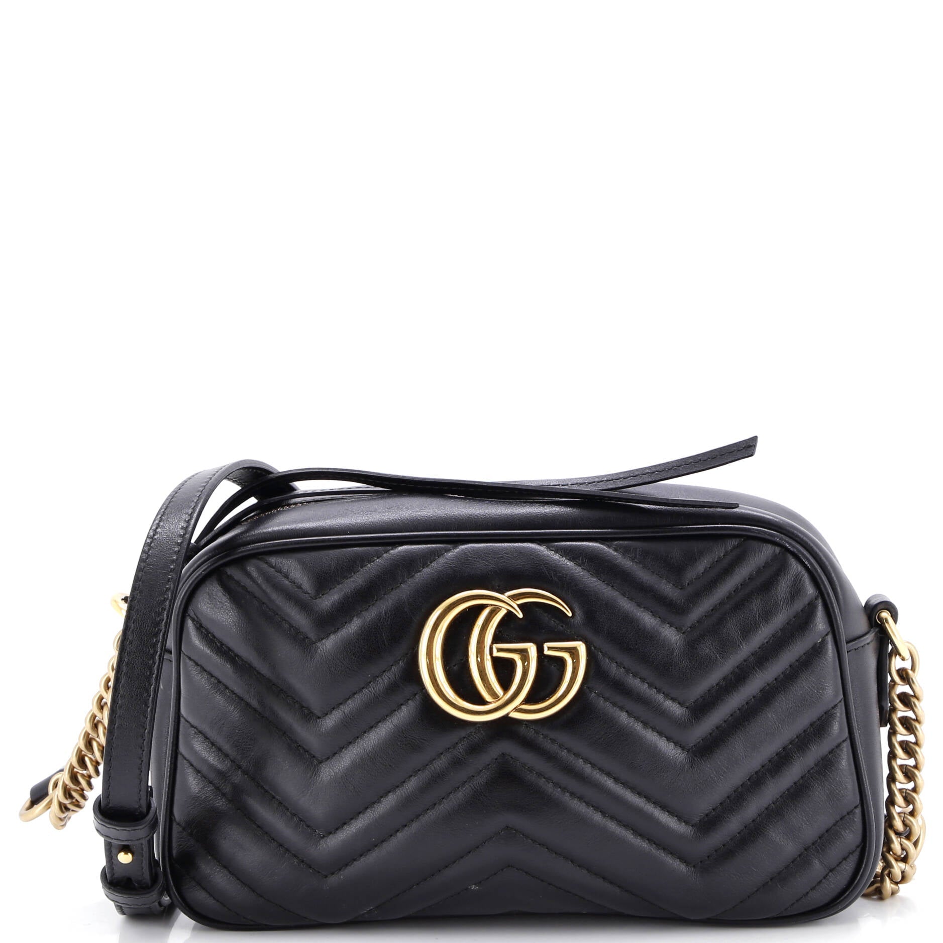 GG Marmont Shoulder Bag Matelasse Leather Small