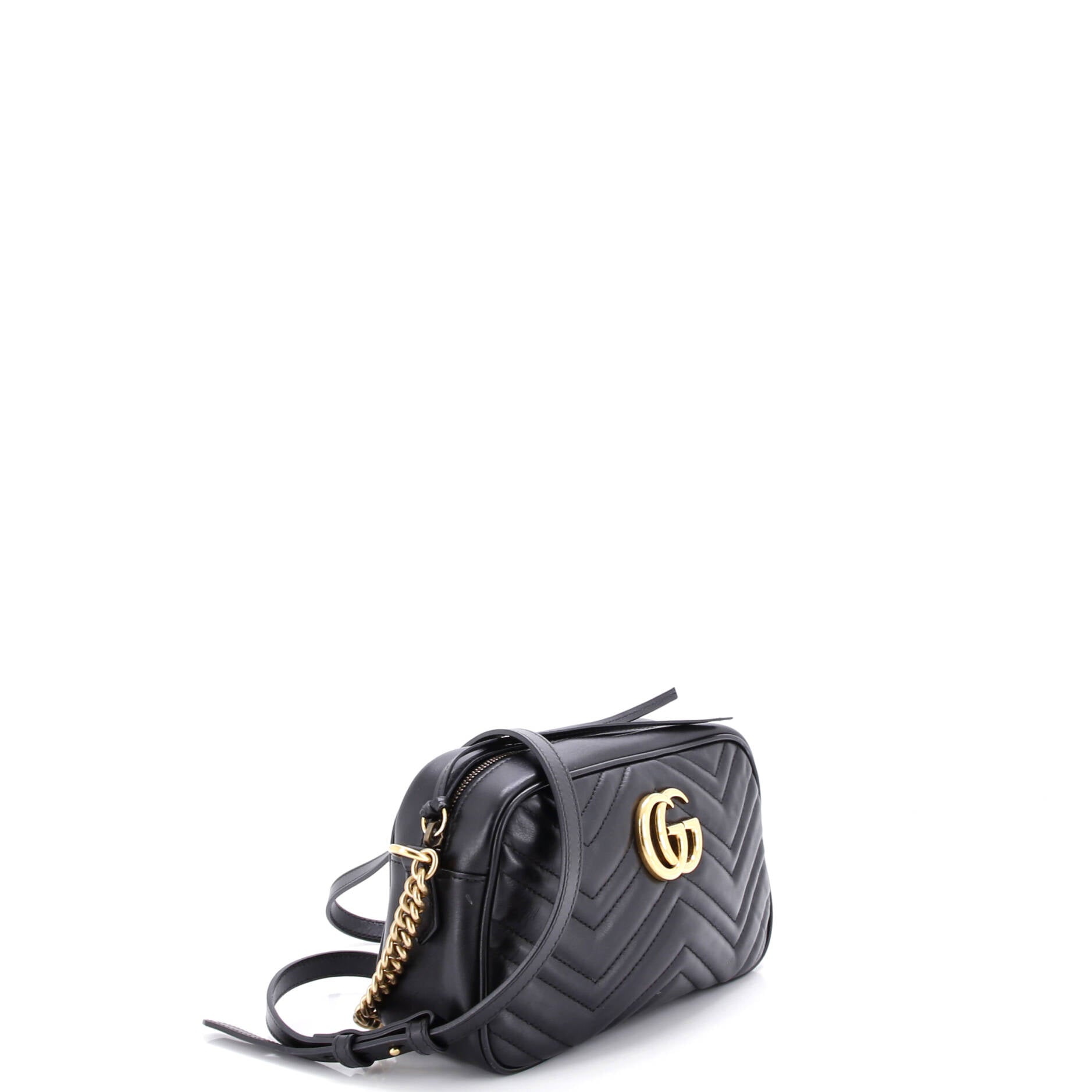 GG Marmont Shoulder Bag Matelasse Leather Small
